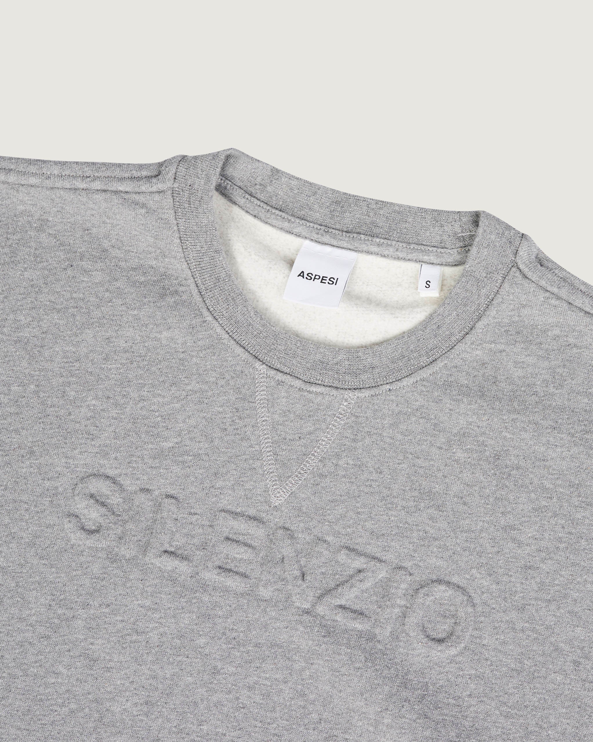 Silenzio Sweatshirt - Lichtgrijs