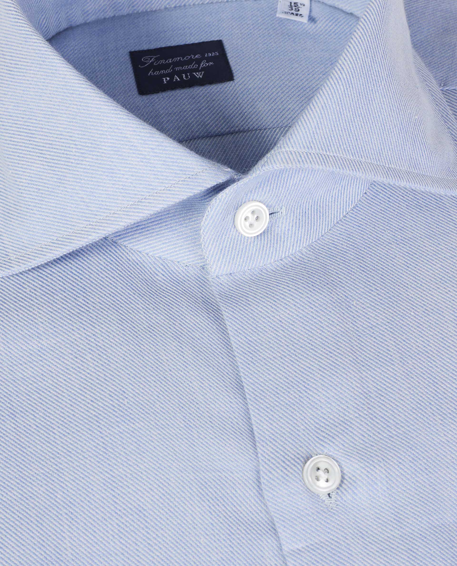 Geborsteld twill shirt