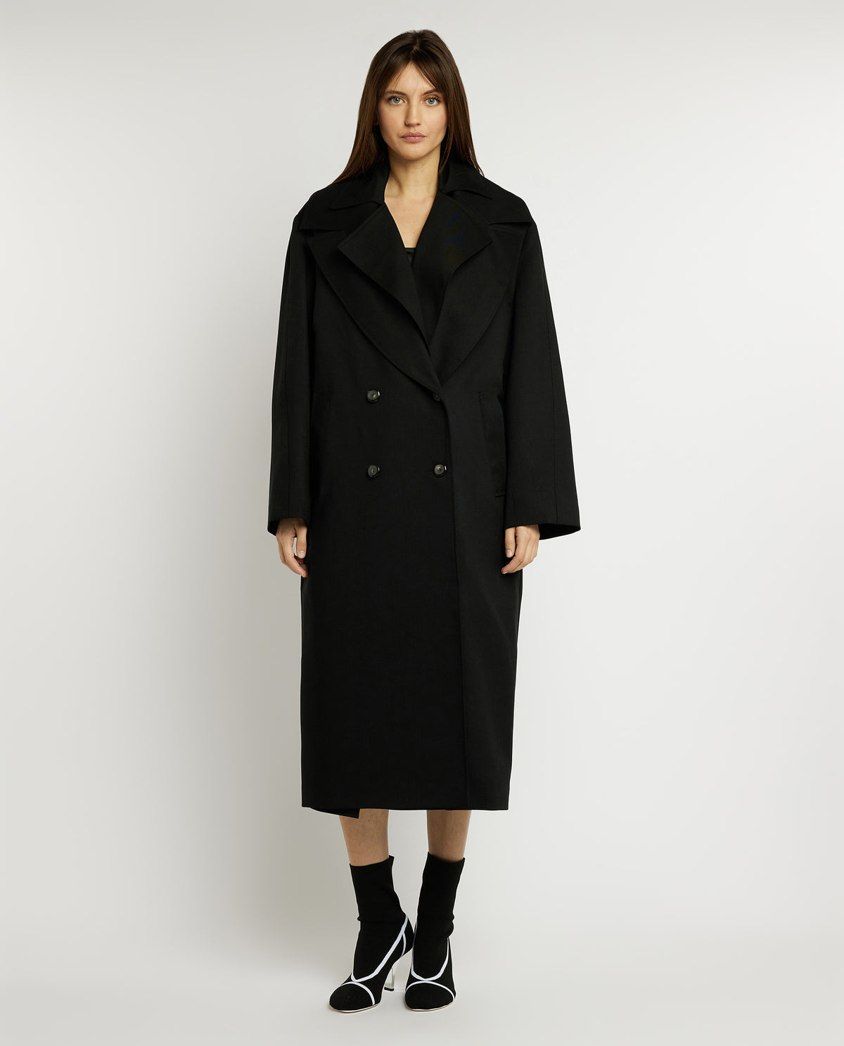 Long wool coat