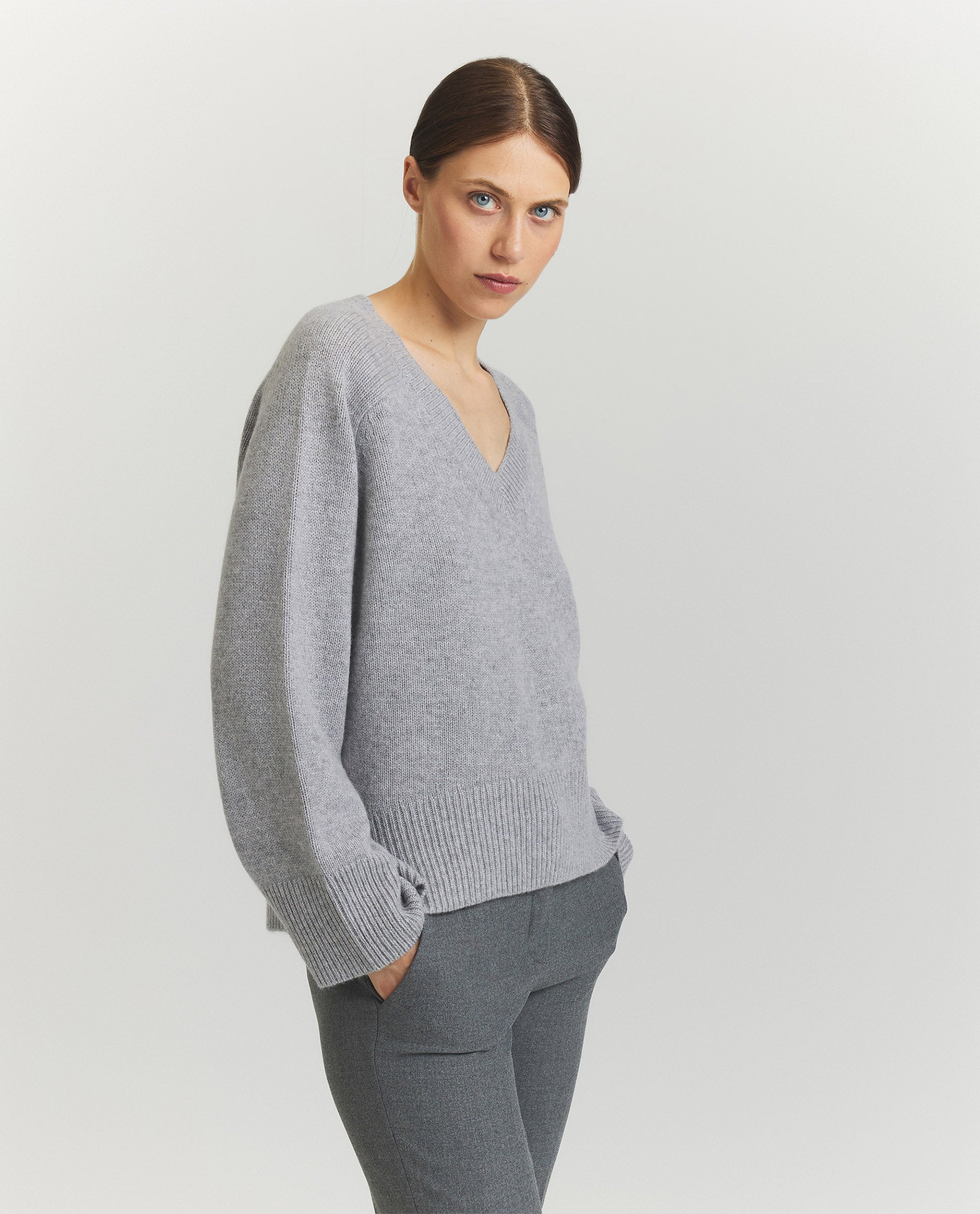 Wol-cashmere trui