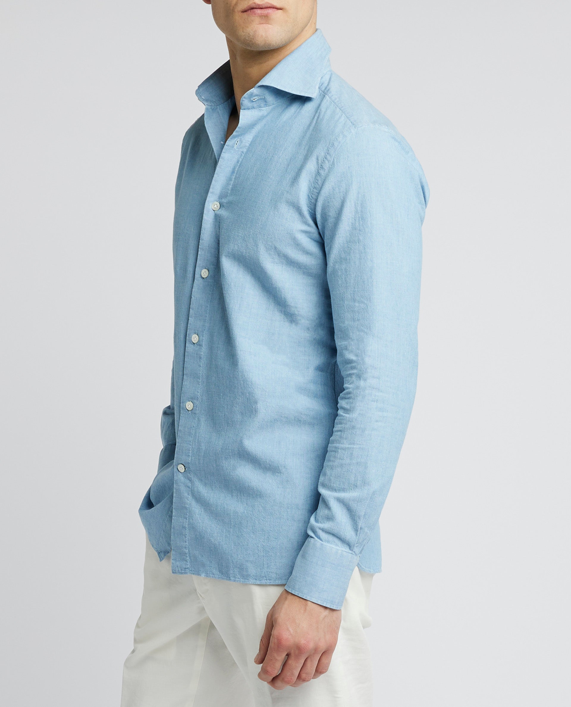 Oxford Denim Chambray Shirt