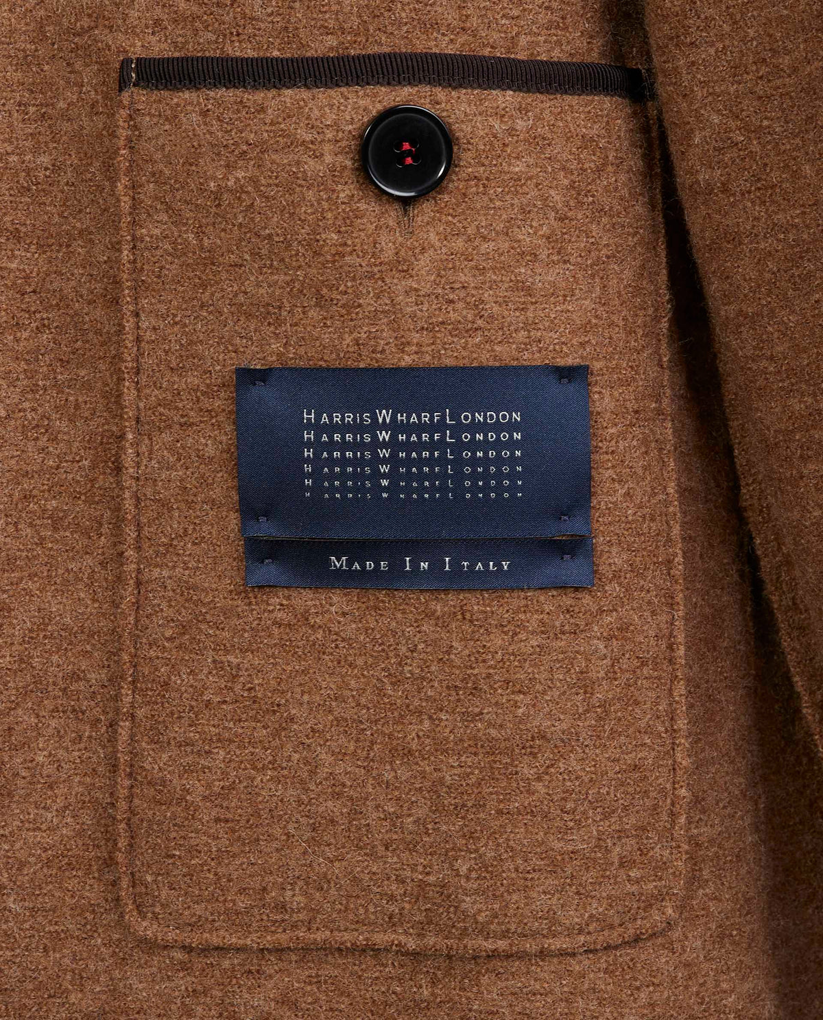 Wollen Overjas - Lichtbruin