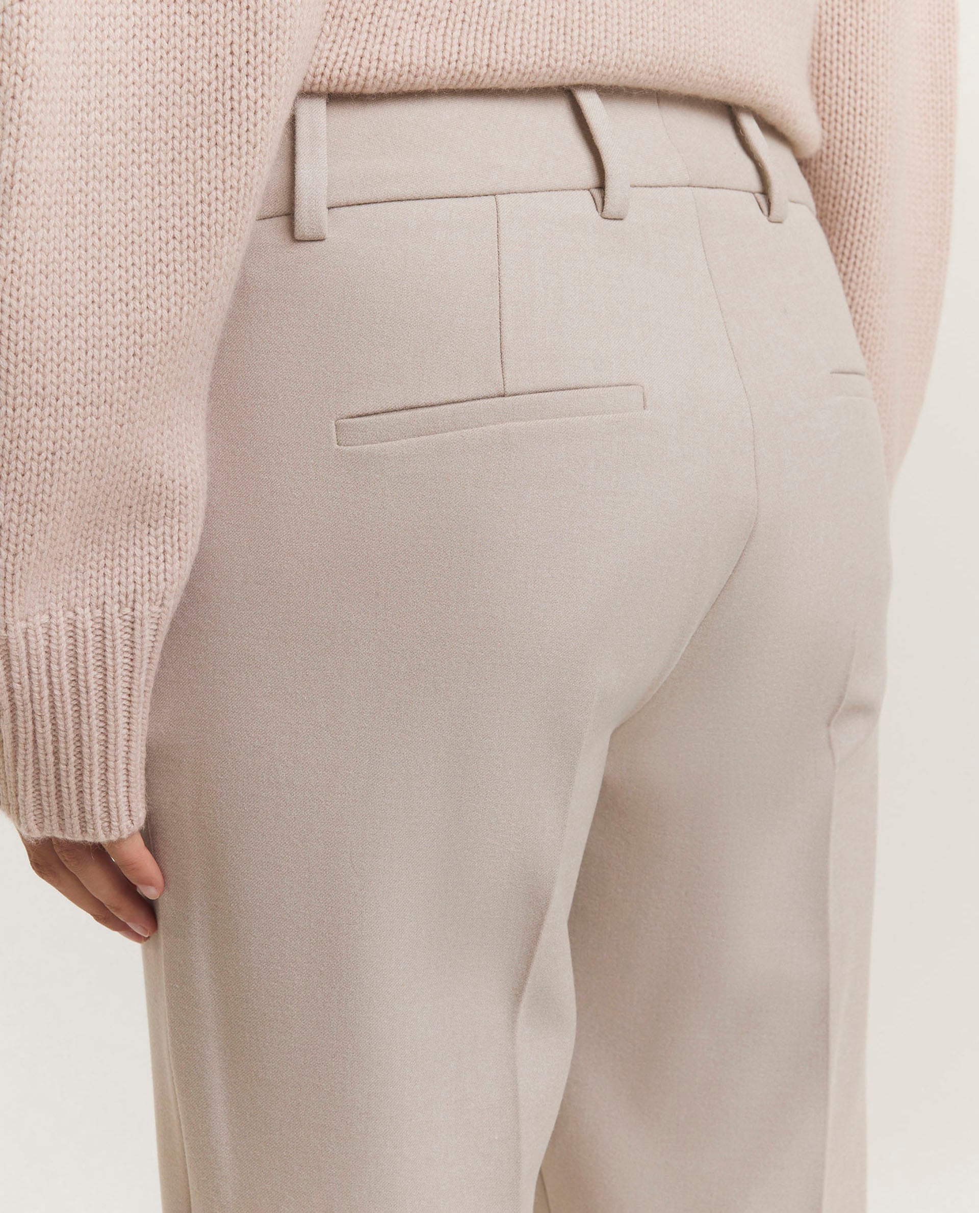 Cropped tailored pants