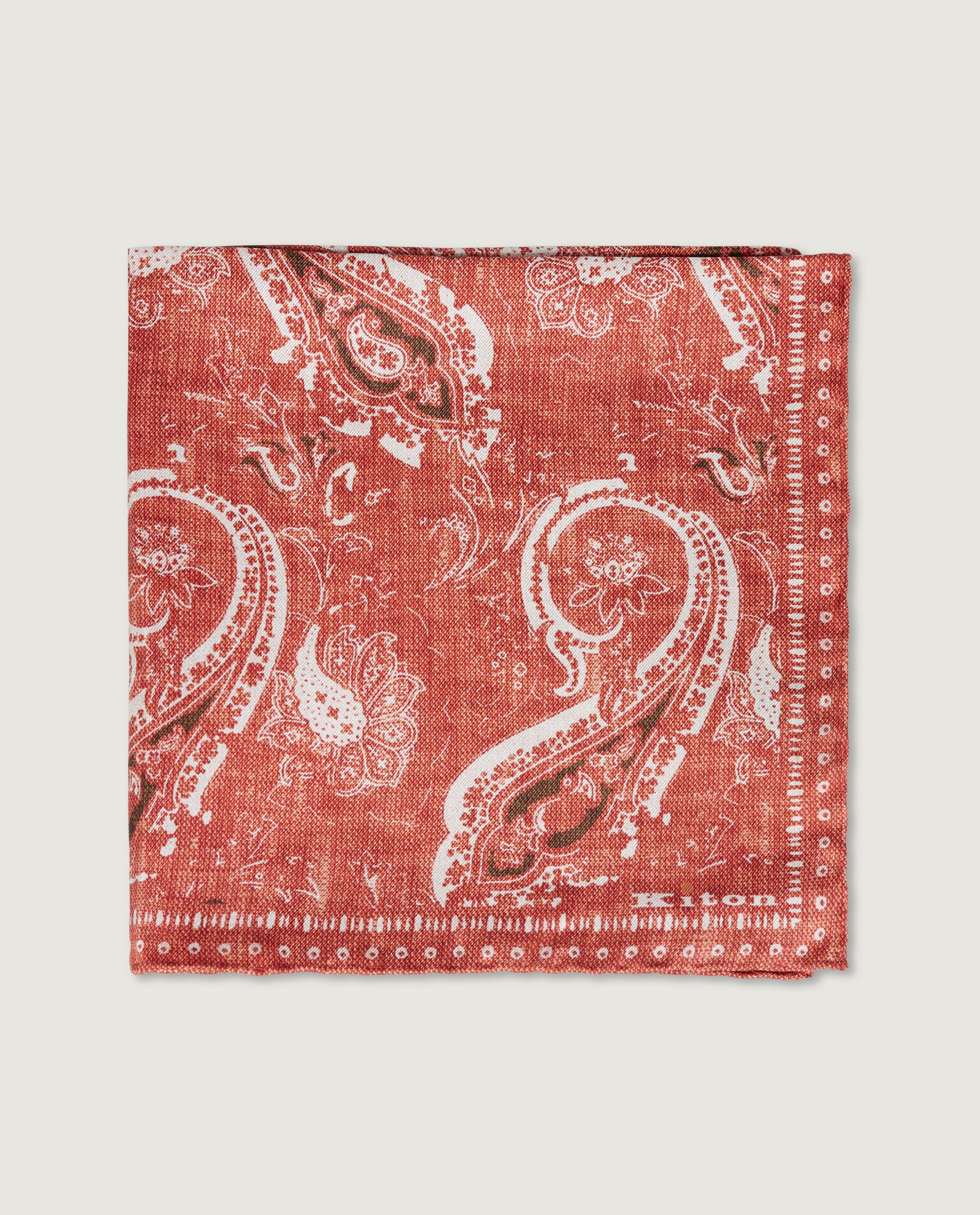Printed Silk Pocket Square