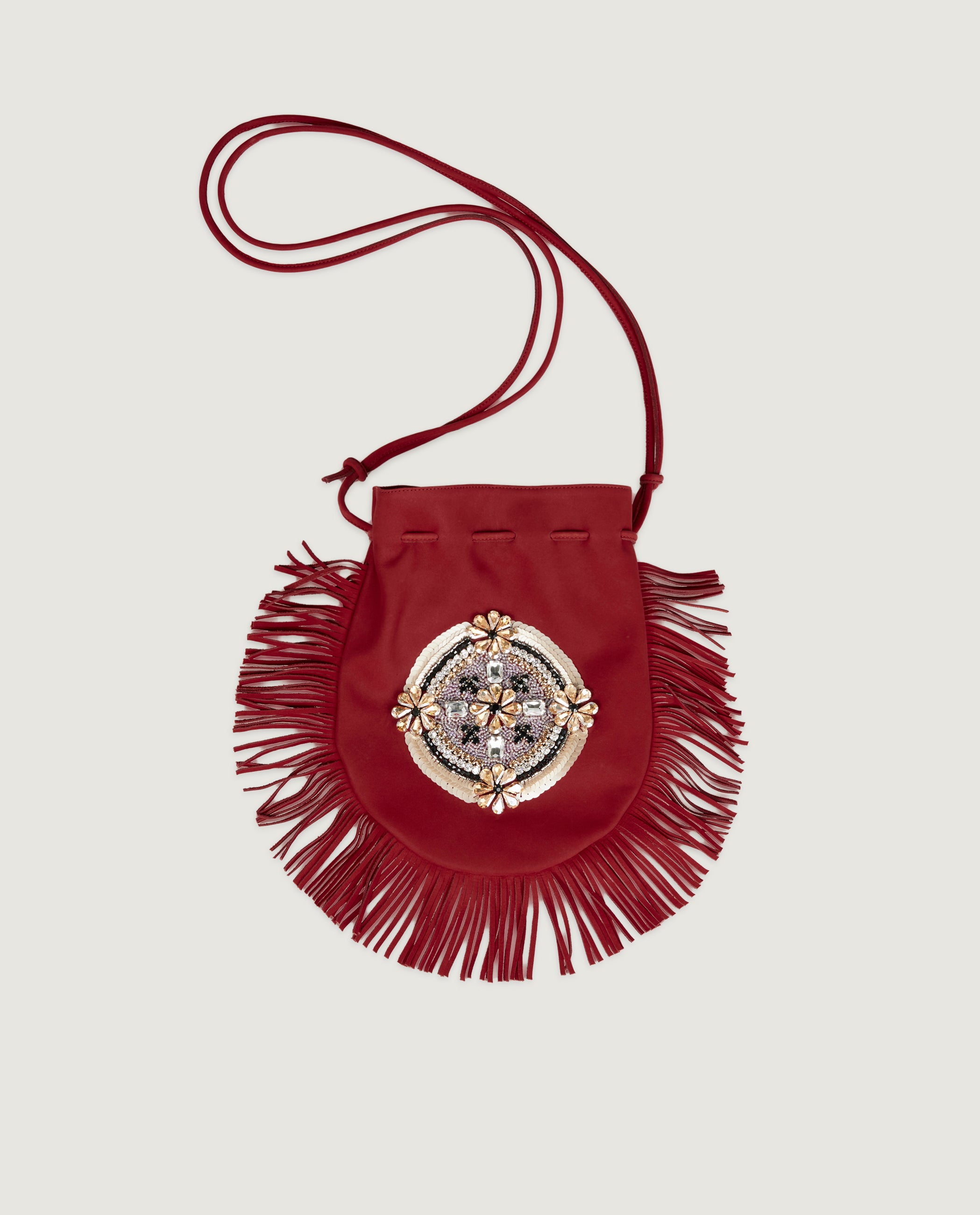 Big Embroidered Power Pouch