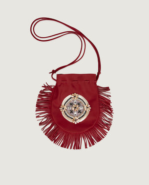 Big Embroidered Power Pouch