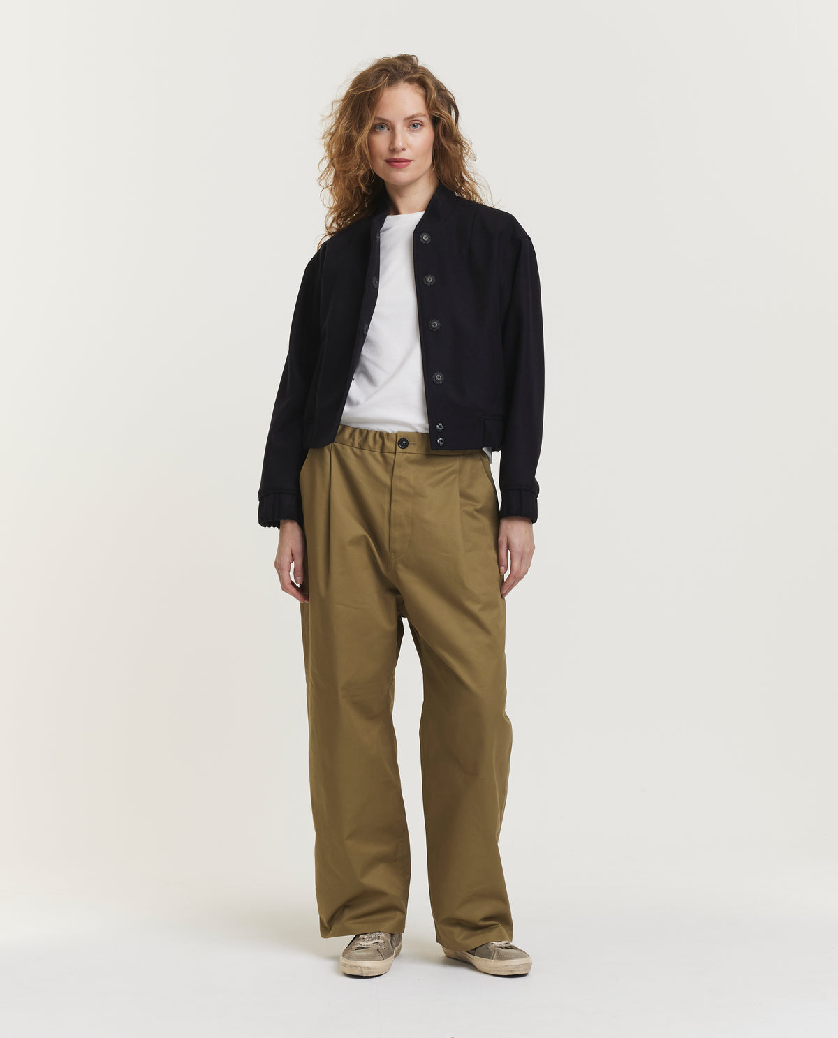 Baggy cotton pants