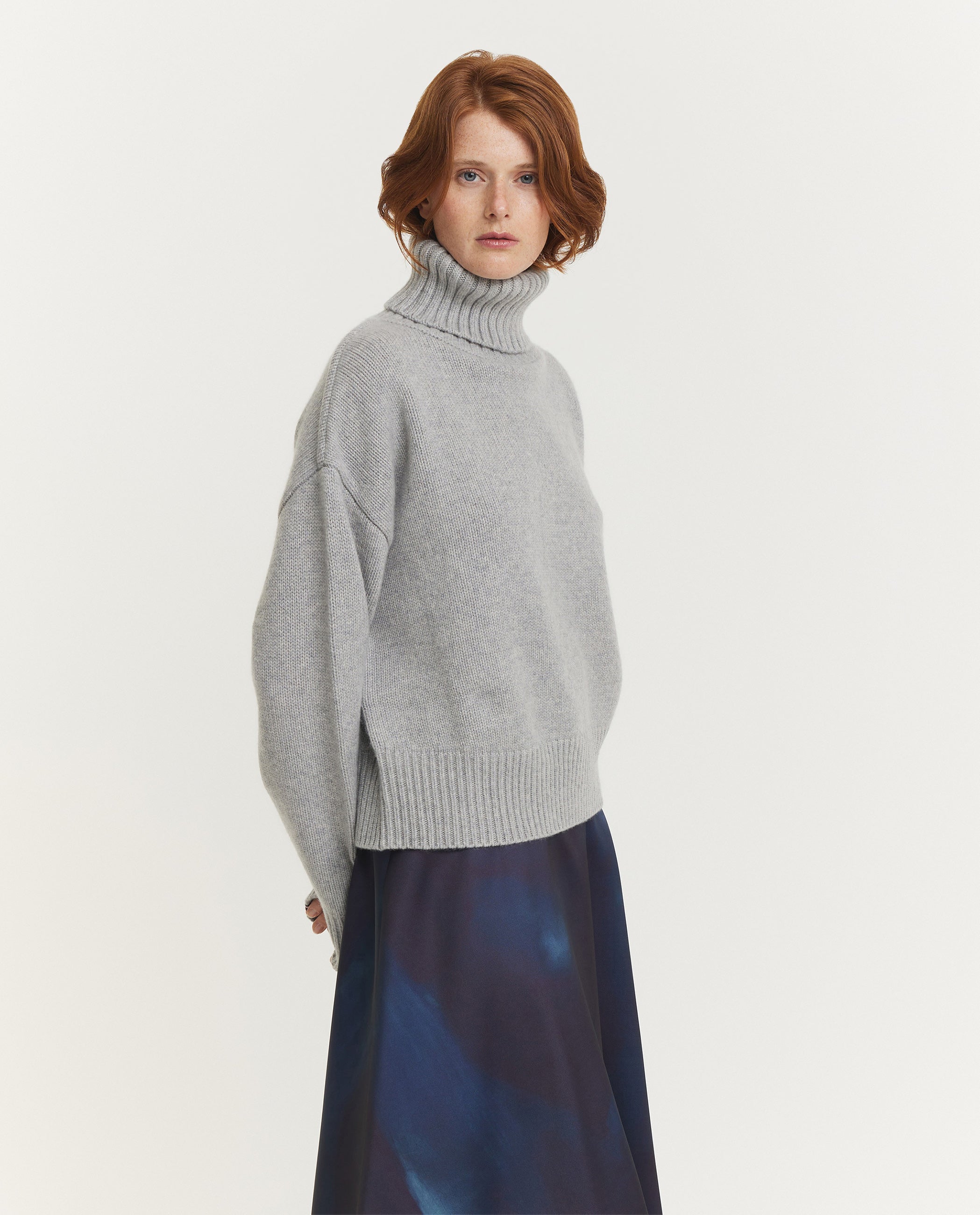 NO.434 Crop Xtra Turtleneck Sweater