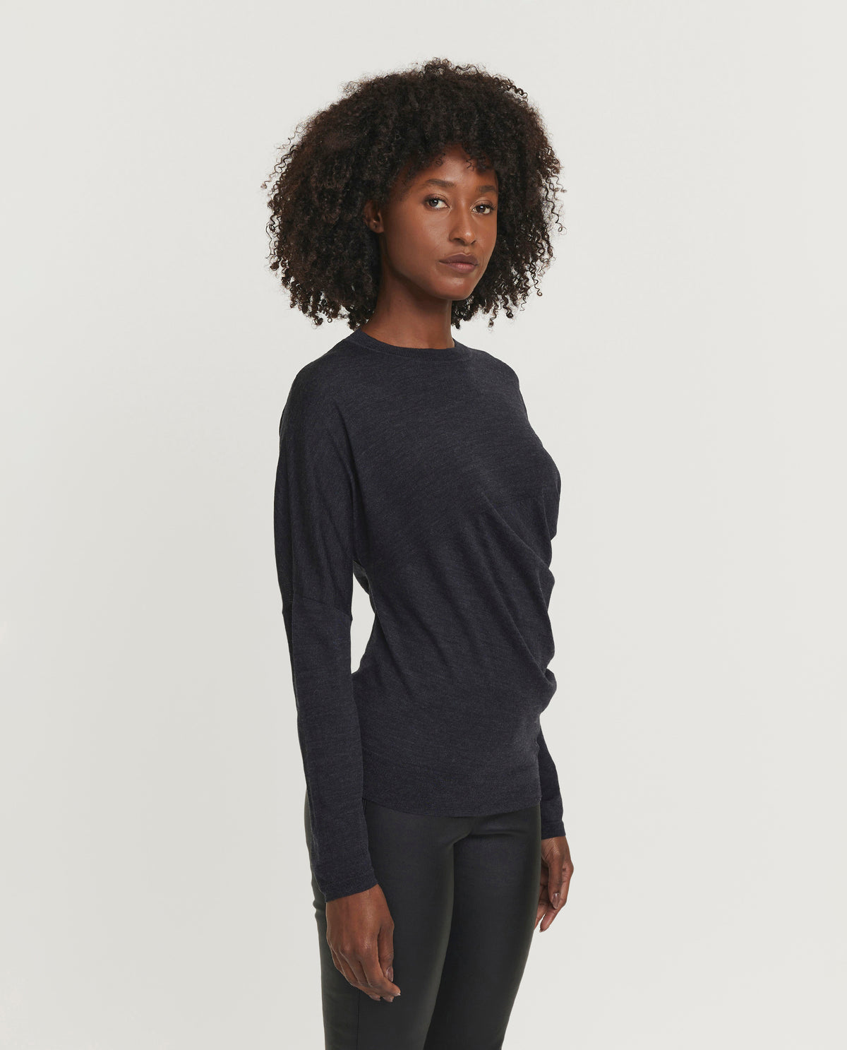 Sweater from virgin wool

