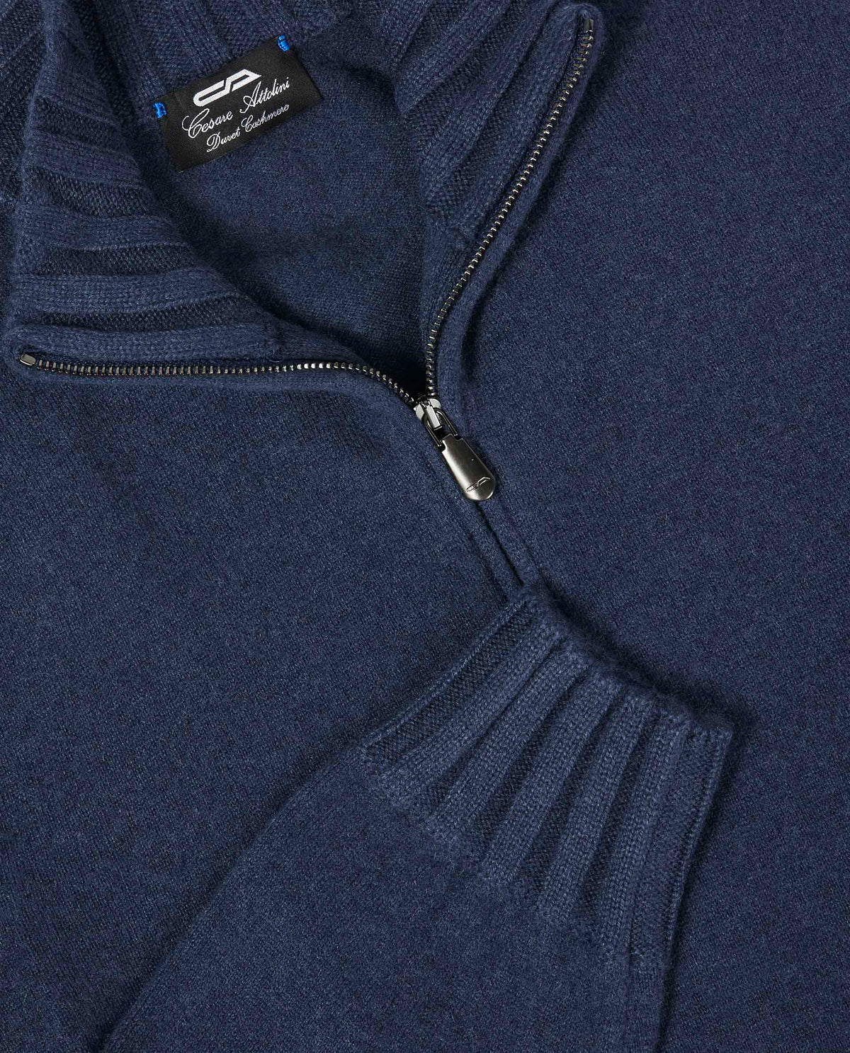 Half-zip trui