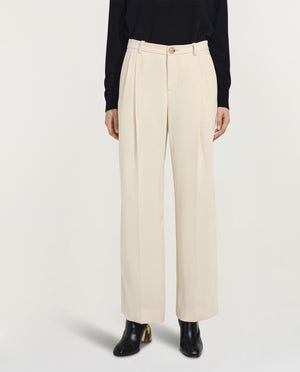 Wide leg trousers