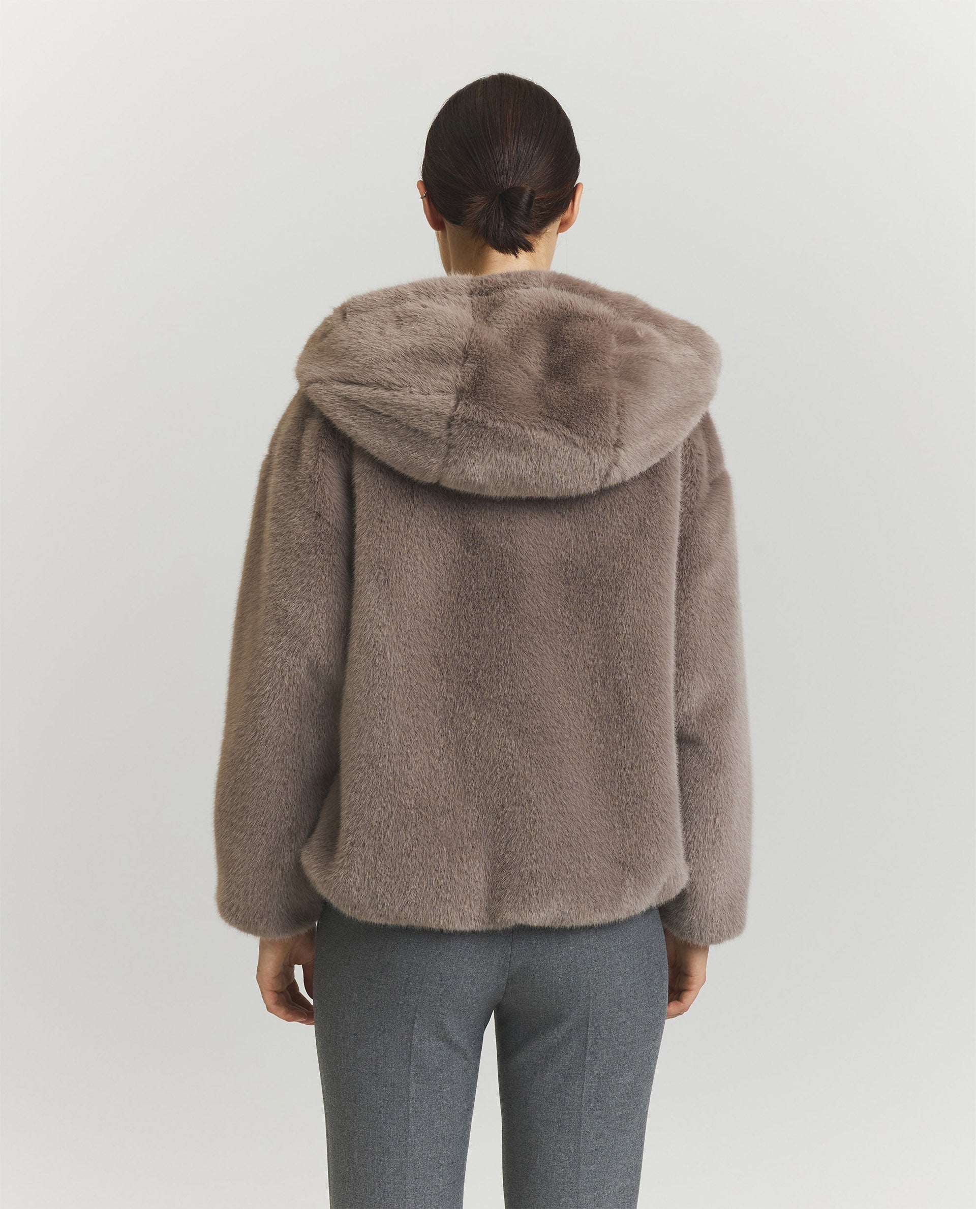 Bomber jas van Faux Fur