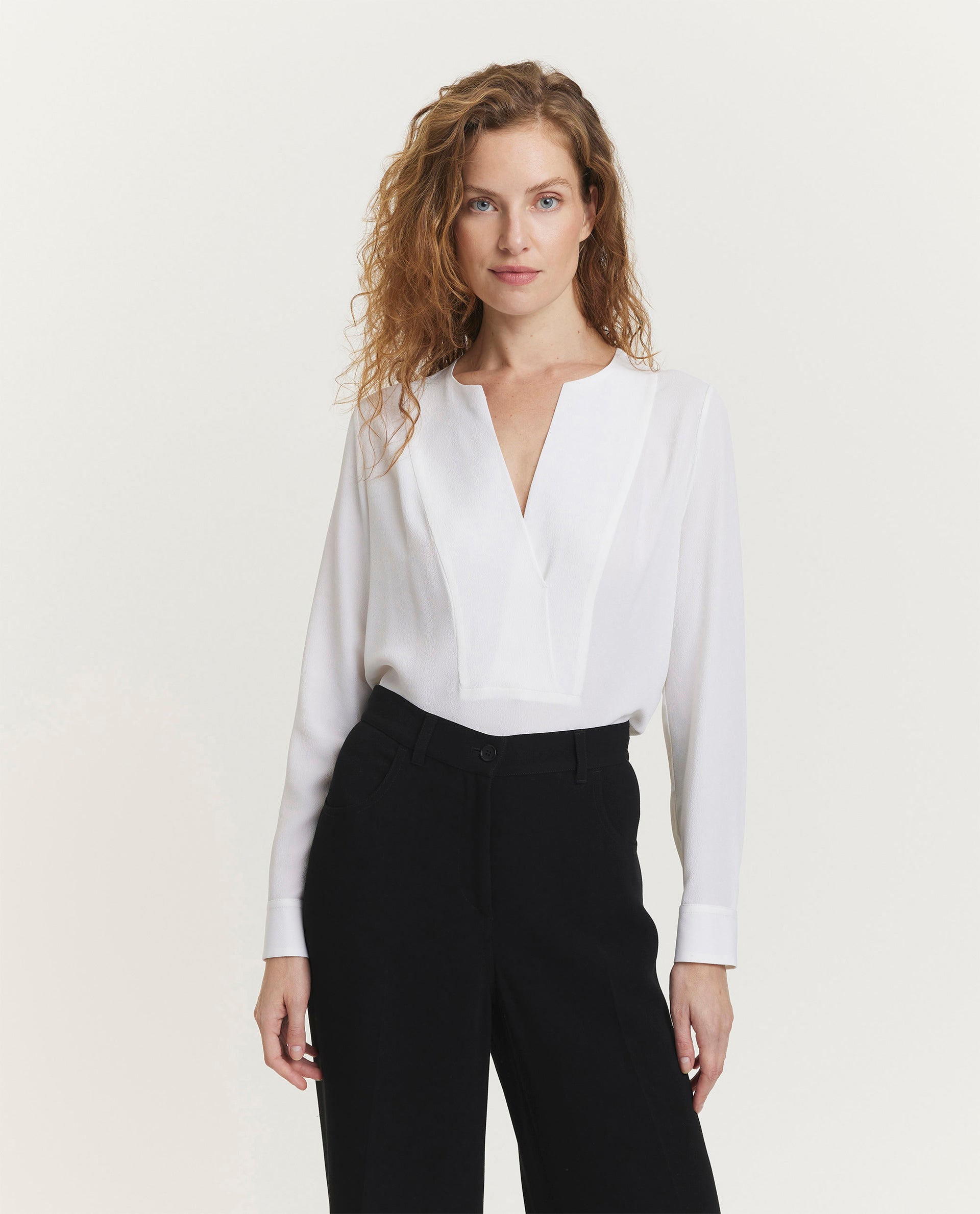 Zijde-mix blouse