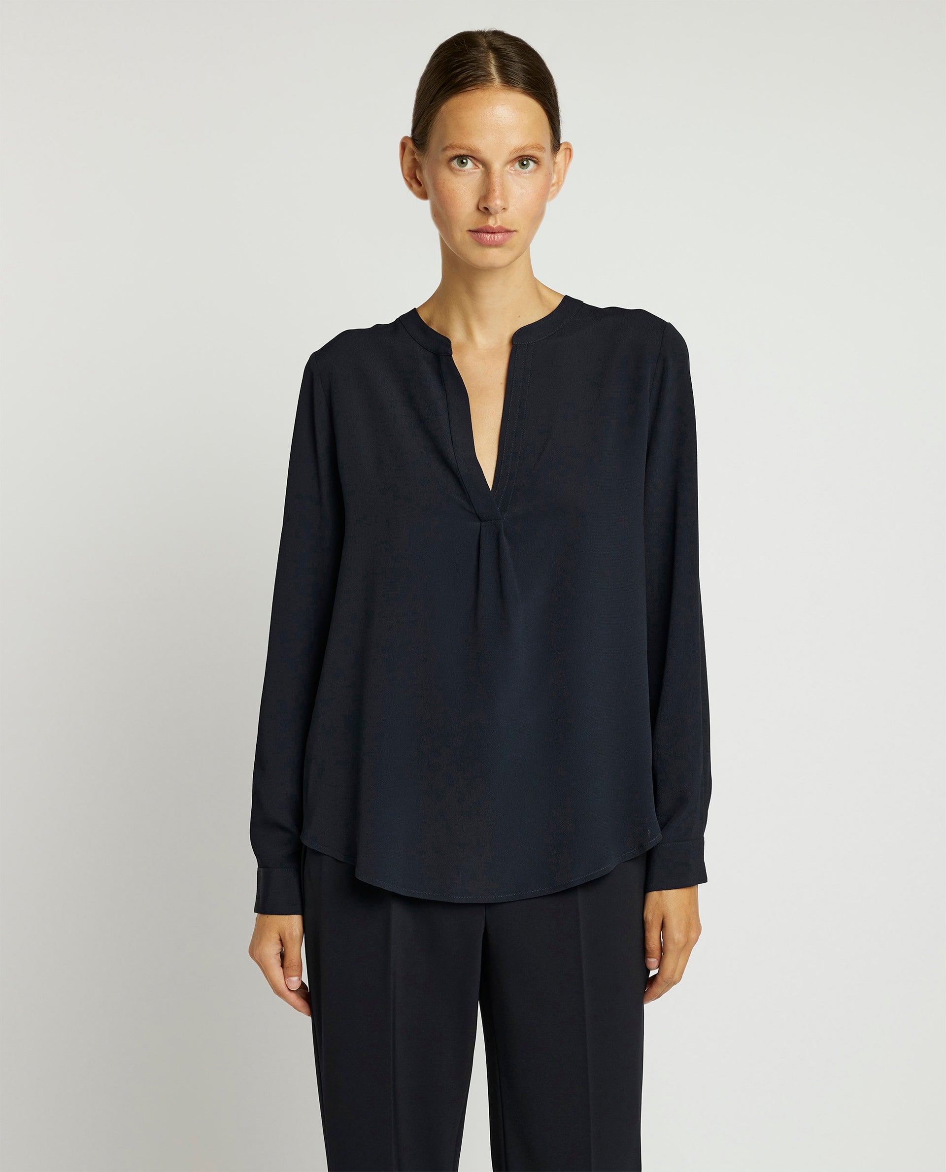 Zijde-mix blouse