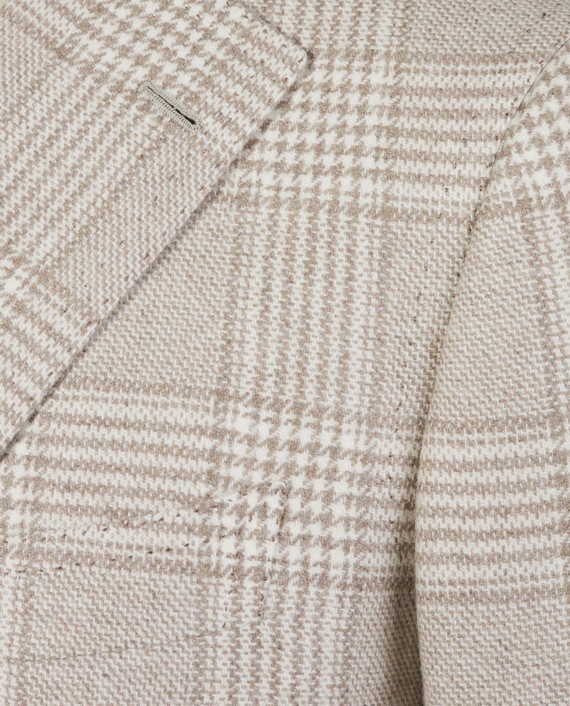 Checked Cashmere Jacket