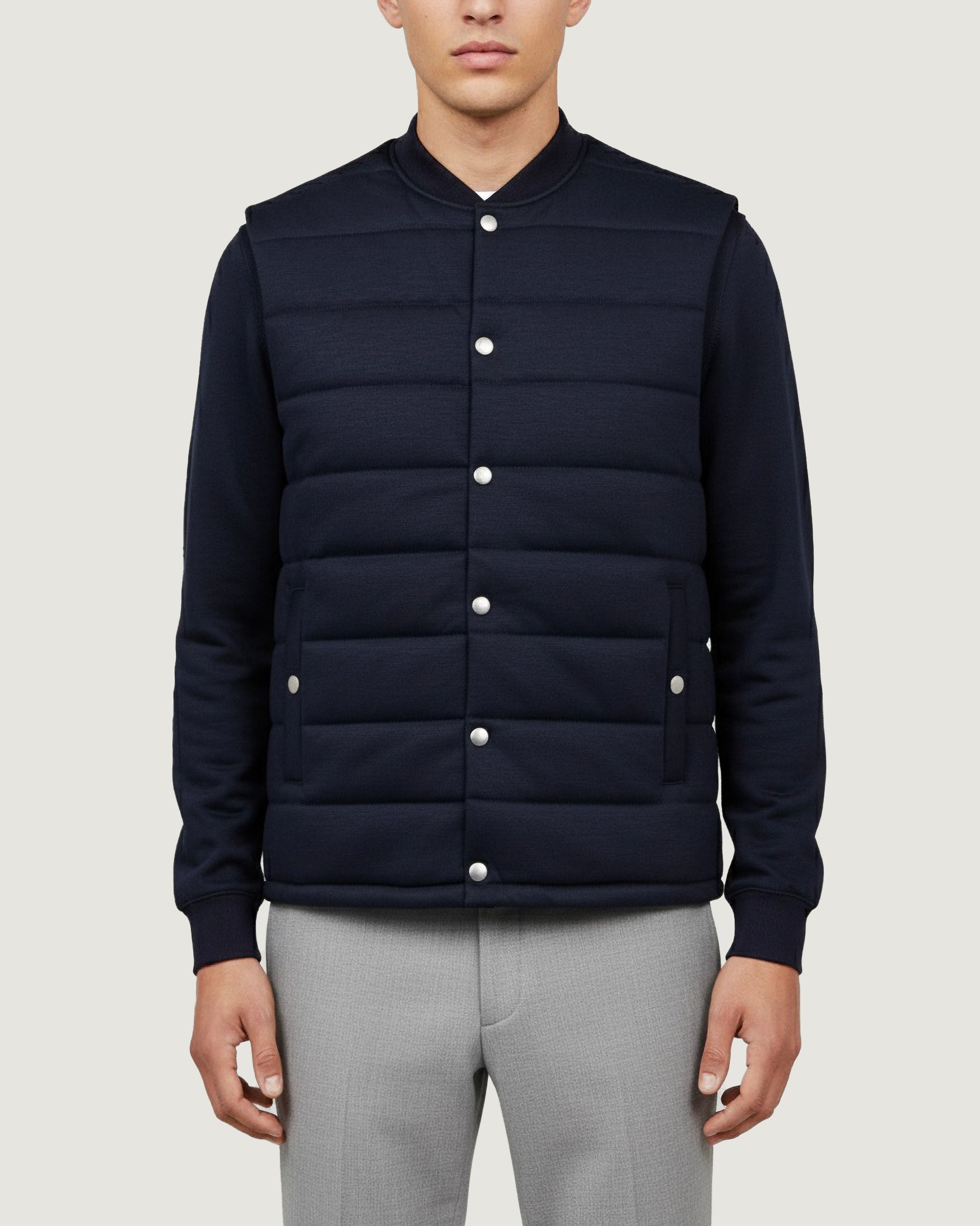 Padded Wool Bodywarmer