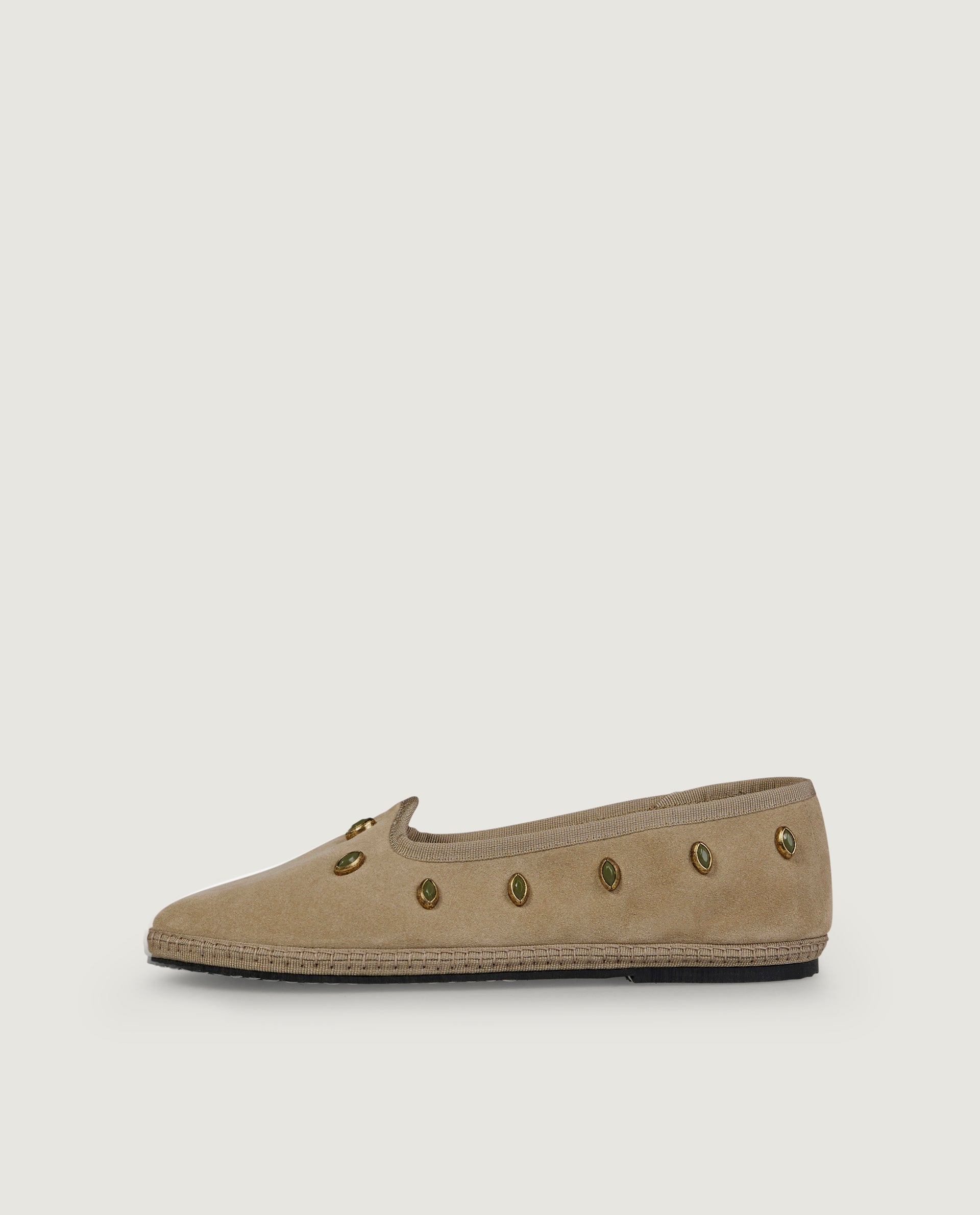 Fluwelen loafers