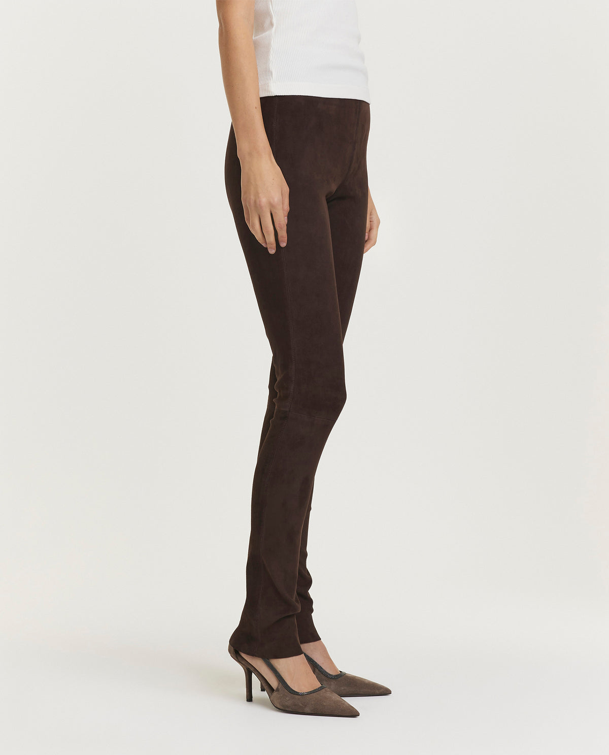 Suede legging 