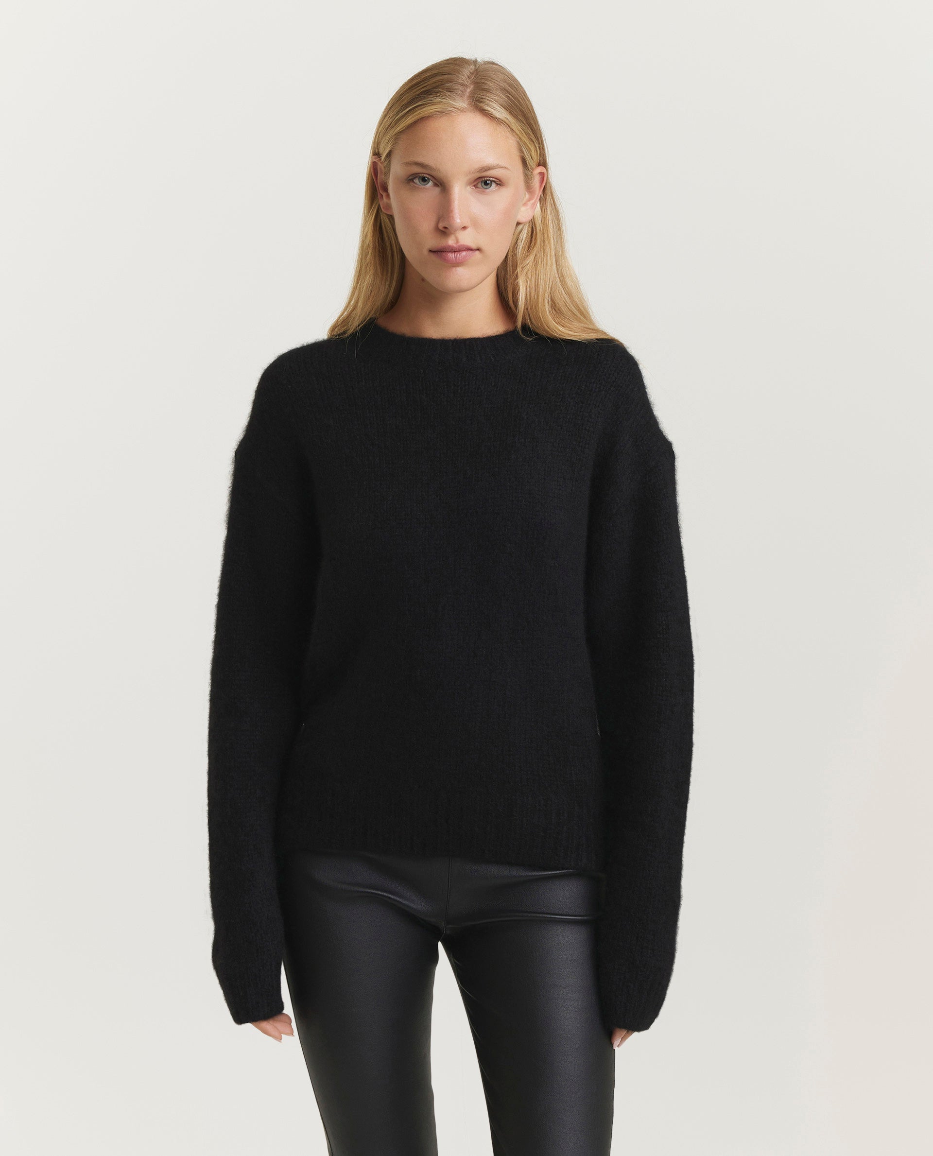 Cashmer-silk sweater