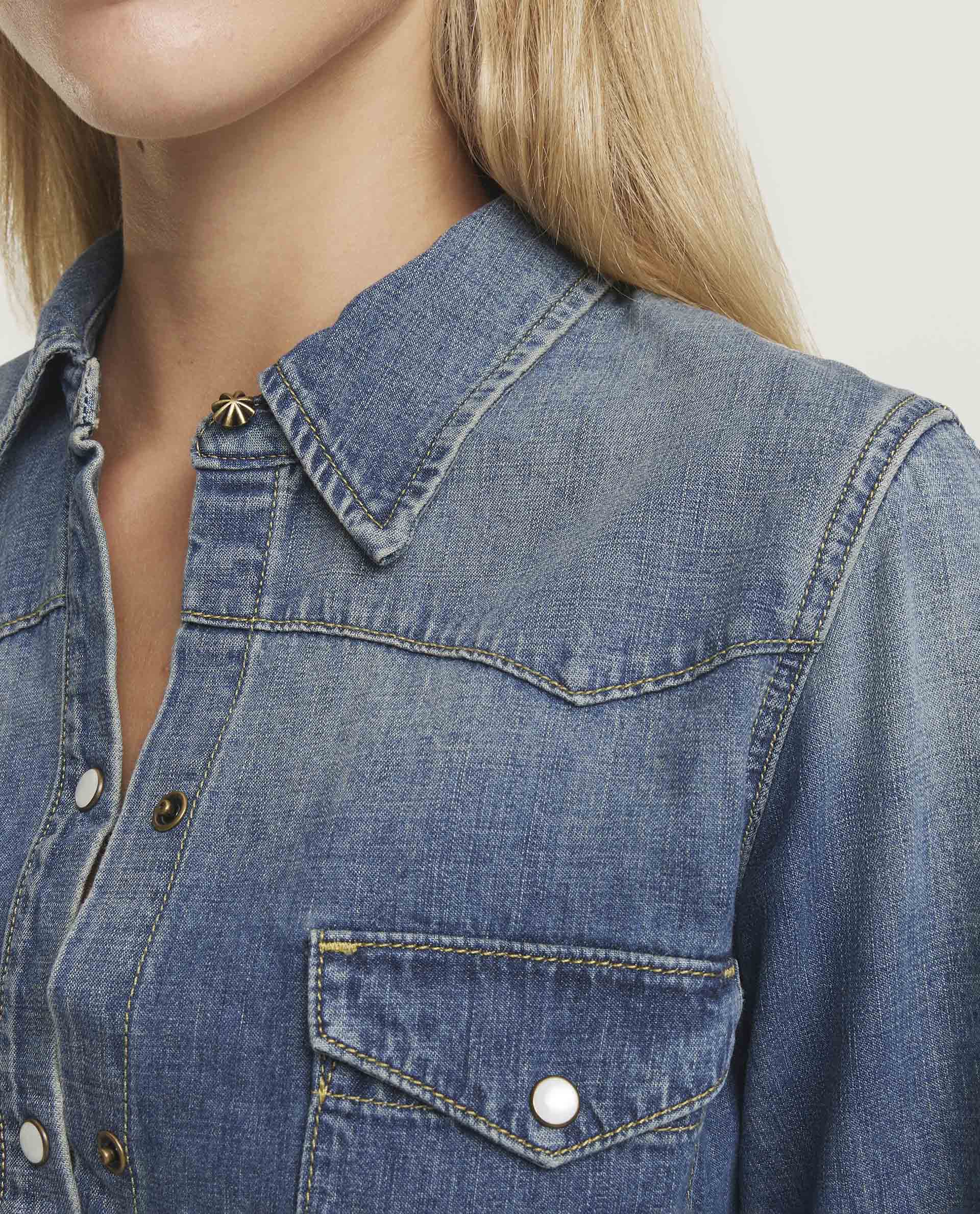 Denim shirt