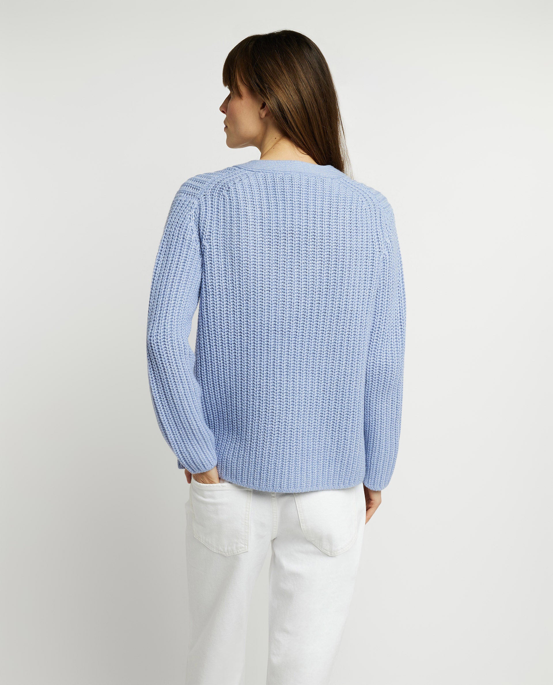 Cashmere V-neck sweater