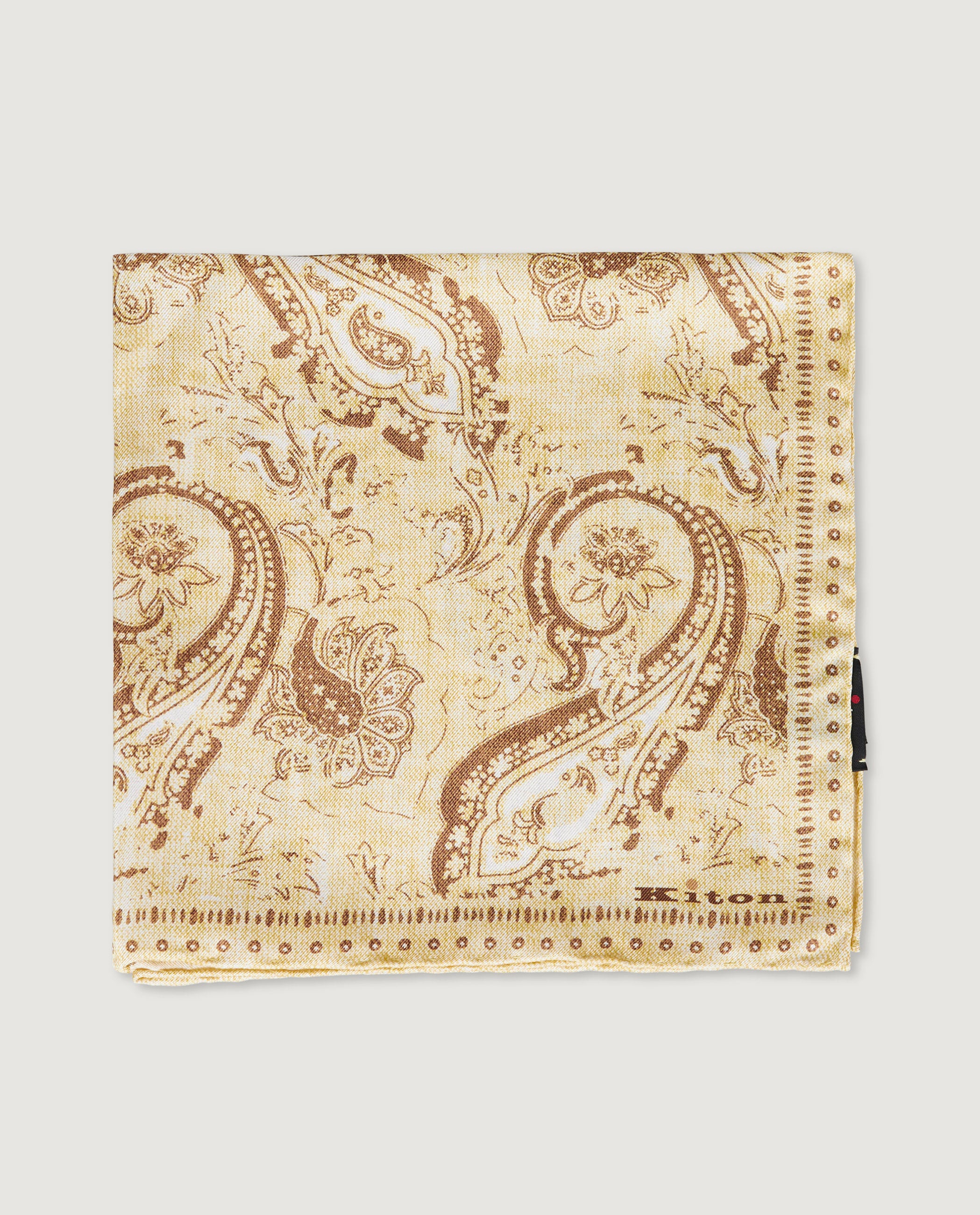 Printed Silk Pocket Square