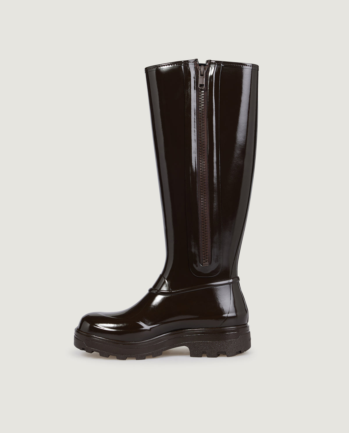 Tijntje Glanzende Laarzen - Bruin