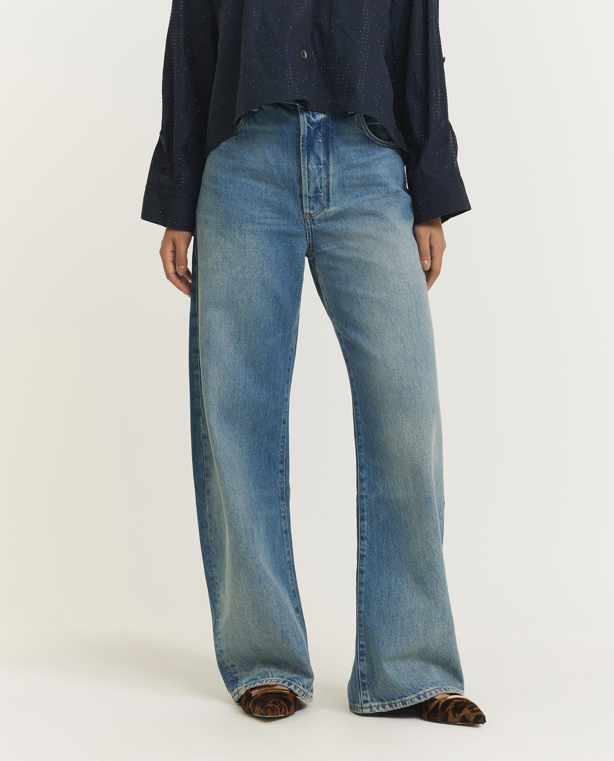 Arellia 32" Jeans - Blauw