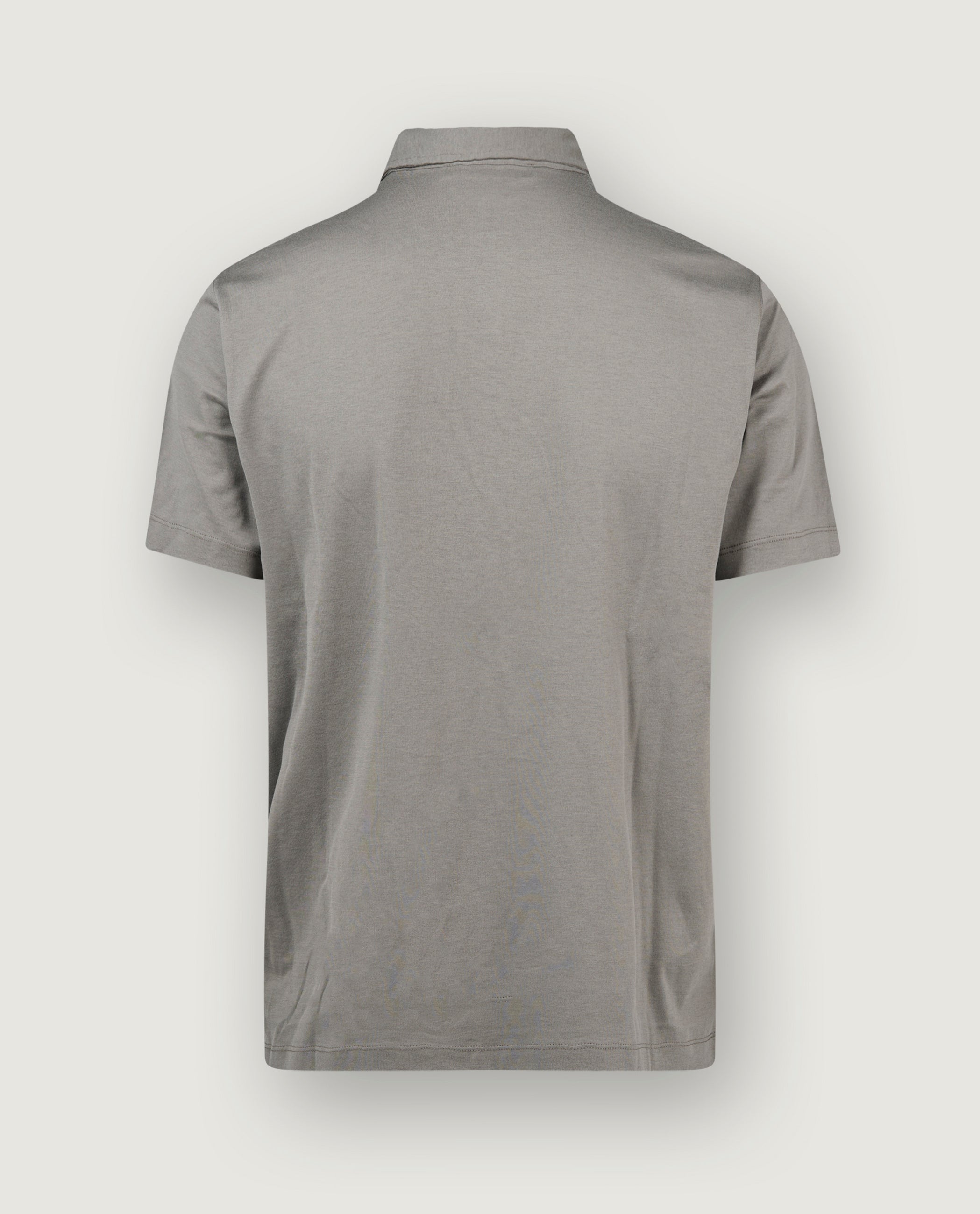 Katoen Zijden Poloshirt – Pauw