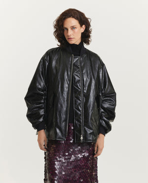 Padded bomber jacket 
