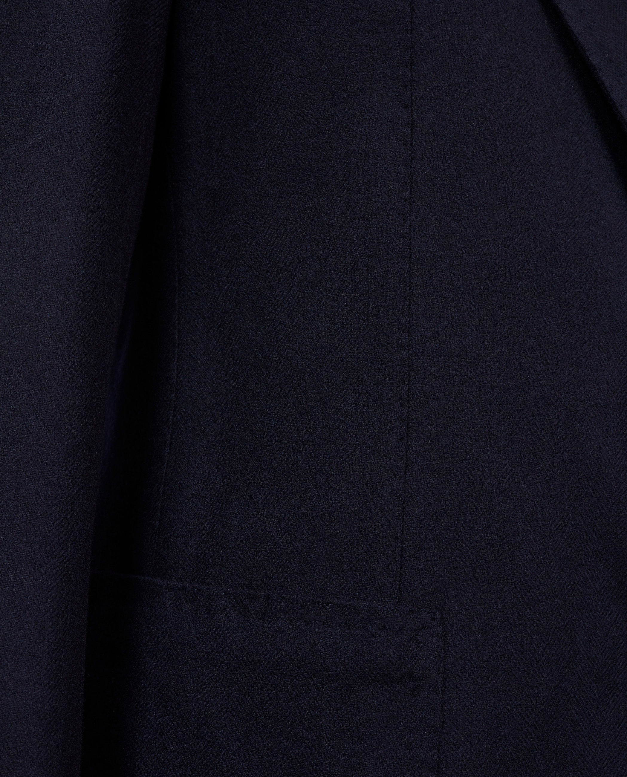 Wool Cashmere Herringbone Jacket
