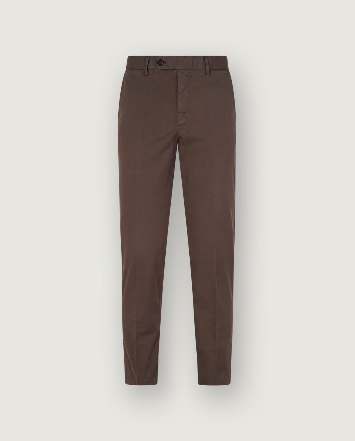 Katoen Stretch Chino - Bruin
