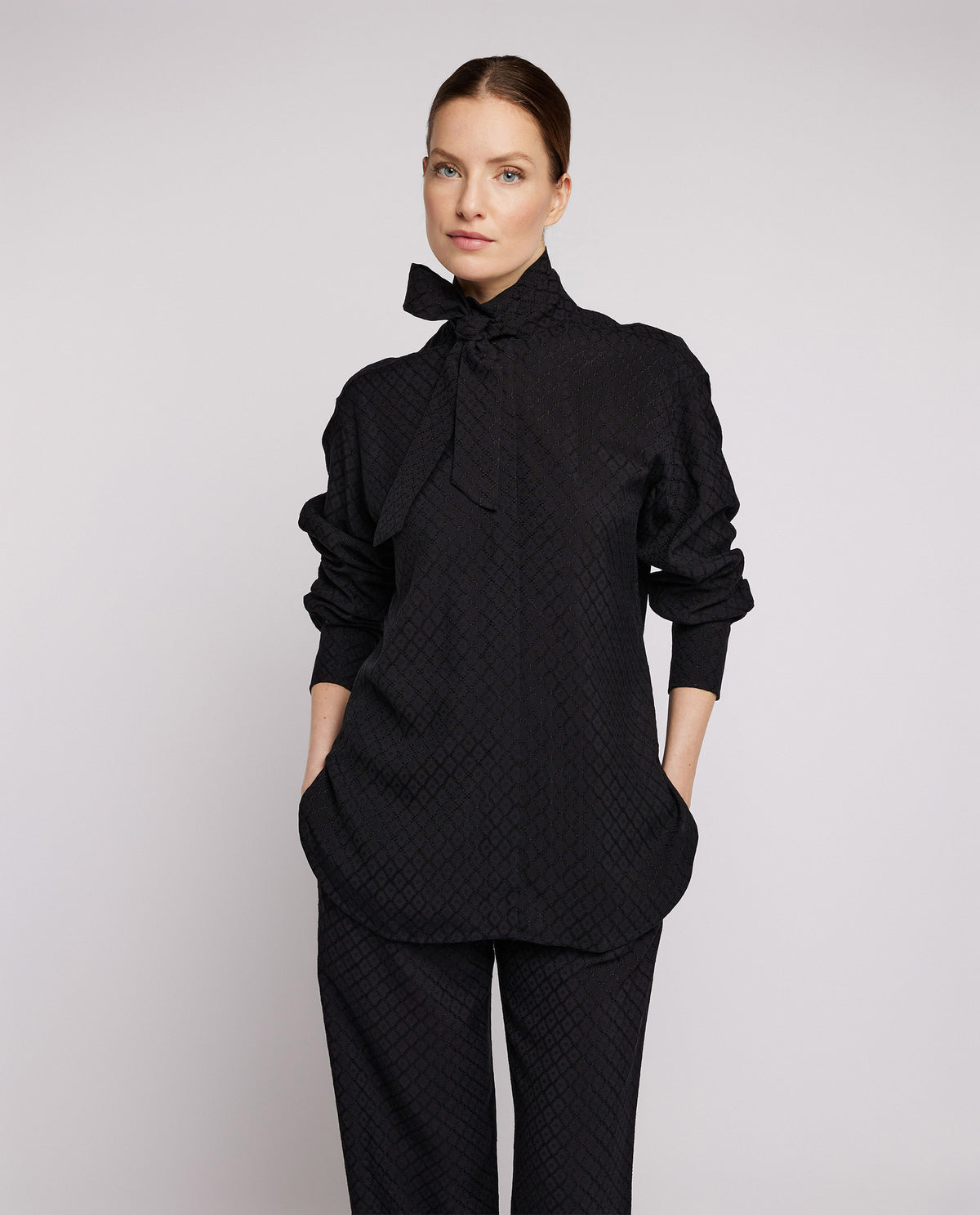 Jacquard blouse