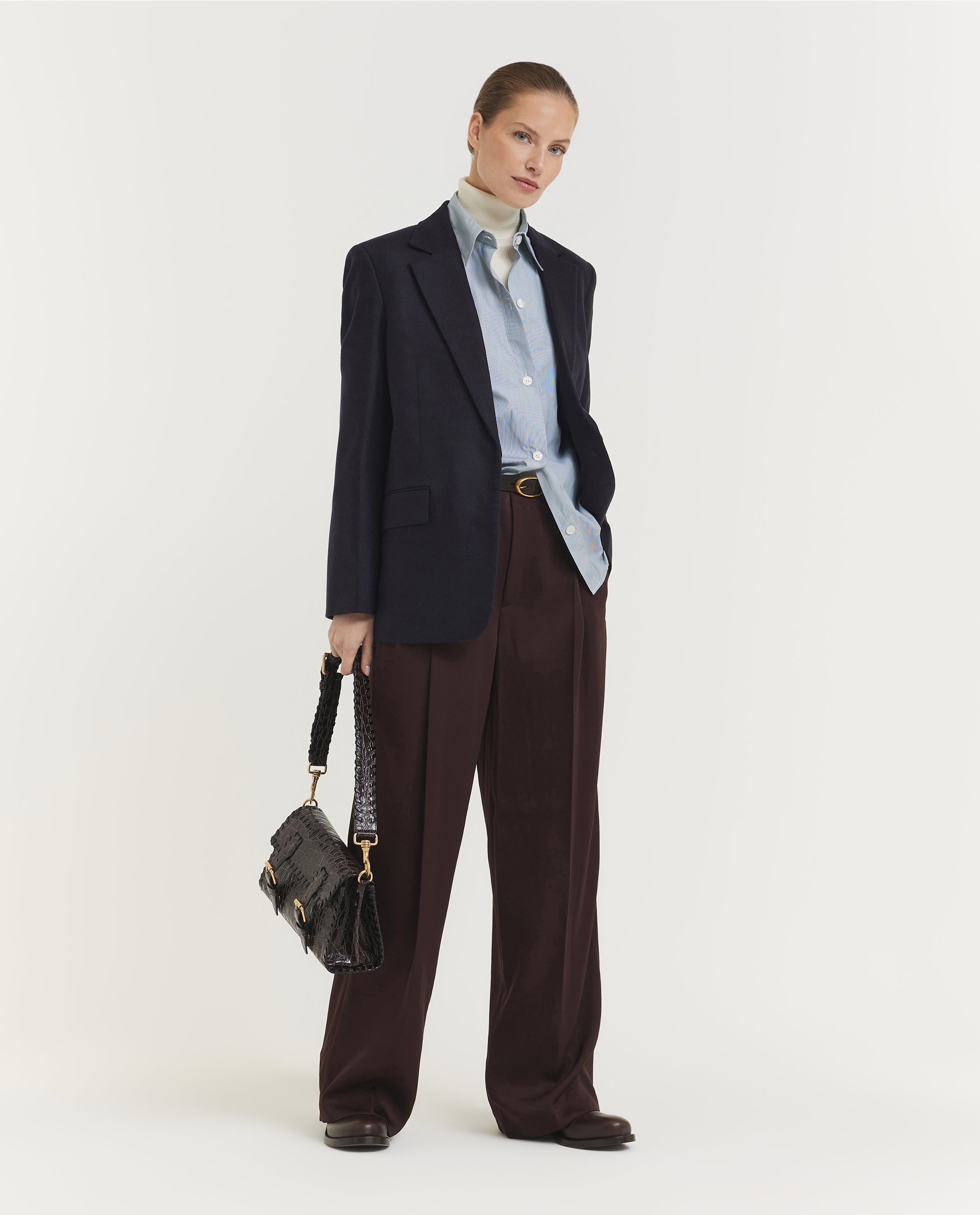 Wool Cashmere Jillian Blazer