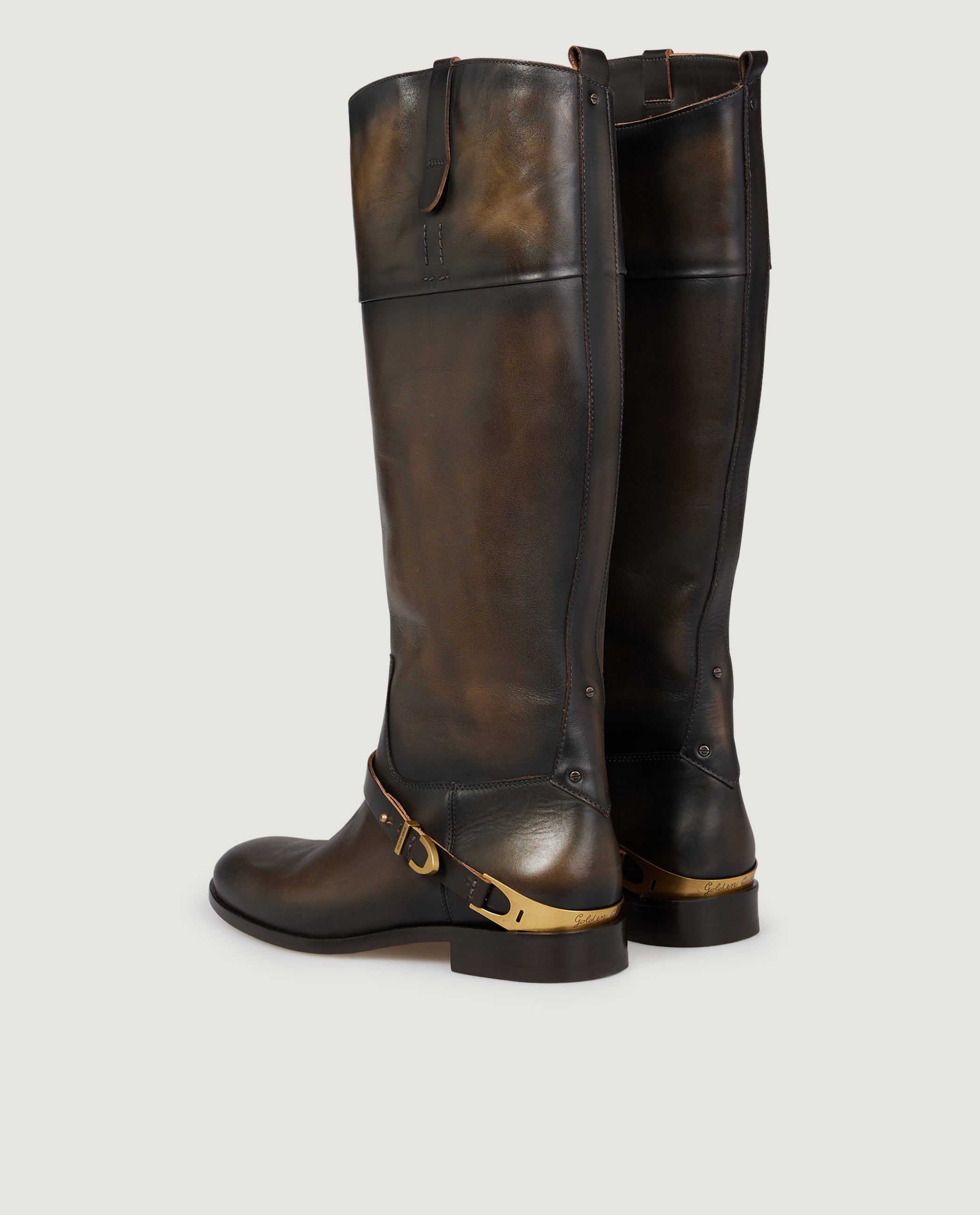 Leather Charlie Boots