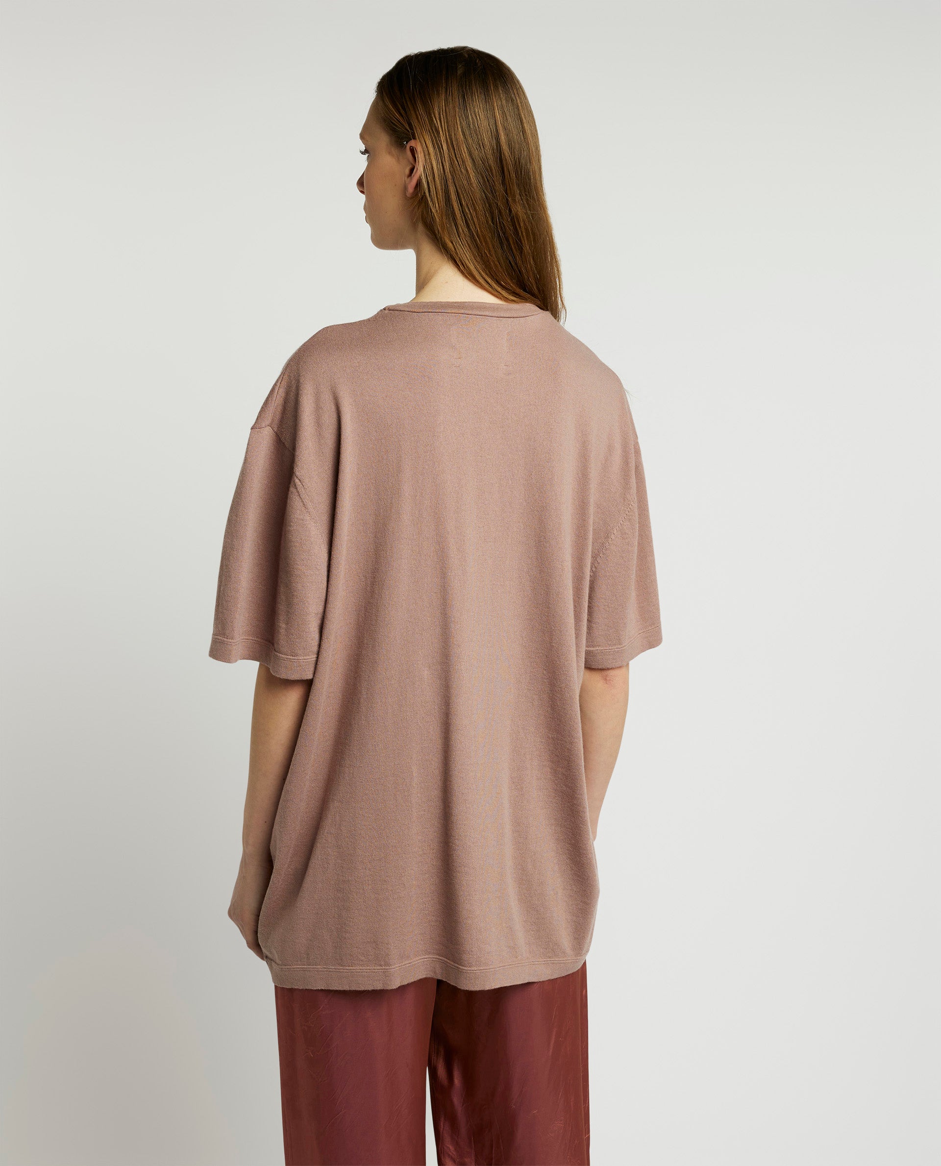 Cotton-cashmere t-shirt