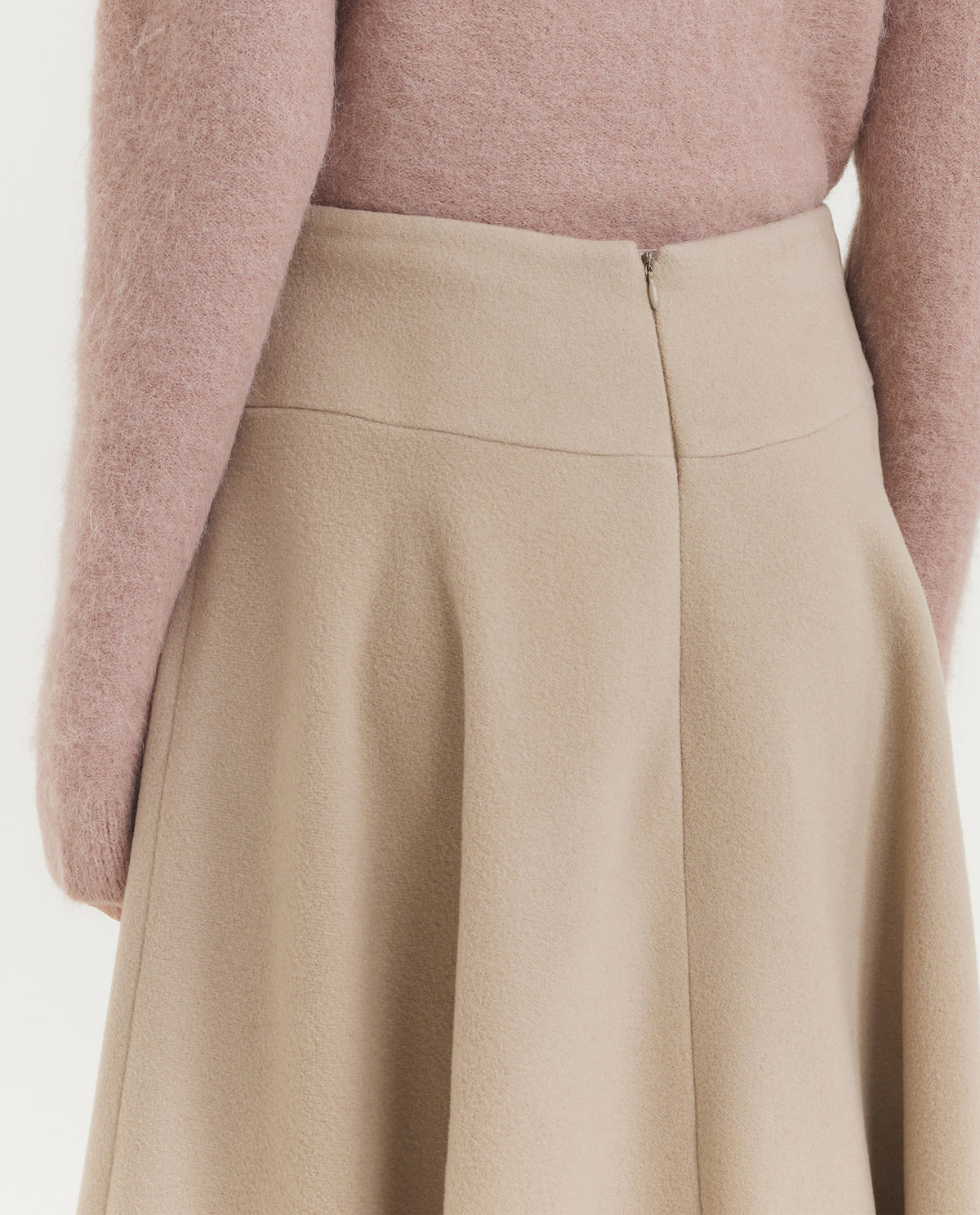 Flannel Rok - Lichtbruin