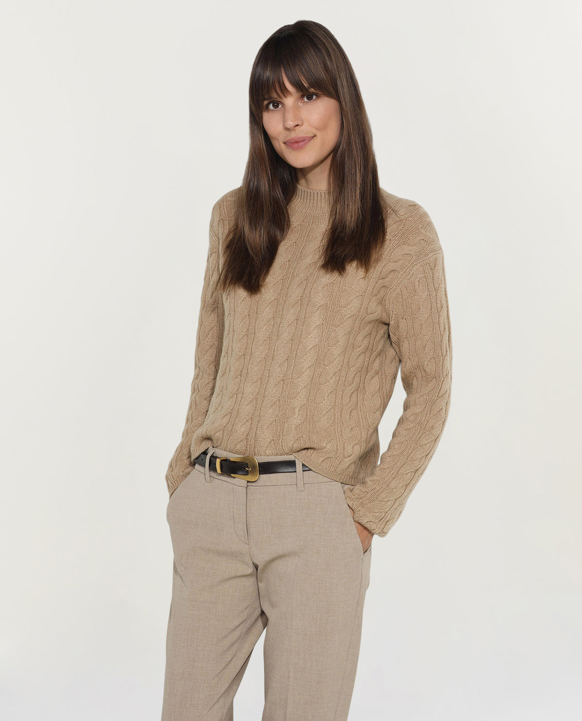 Wool-cashmere sweater