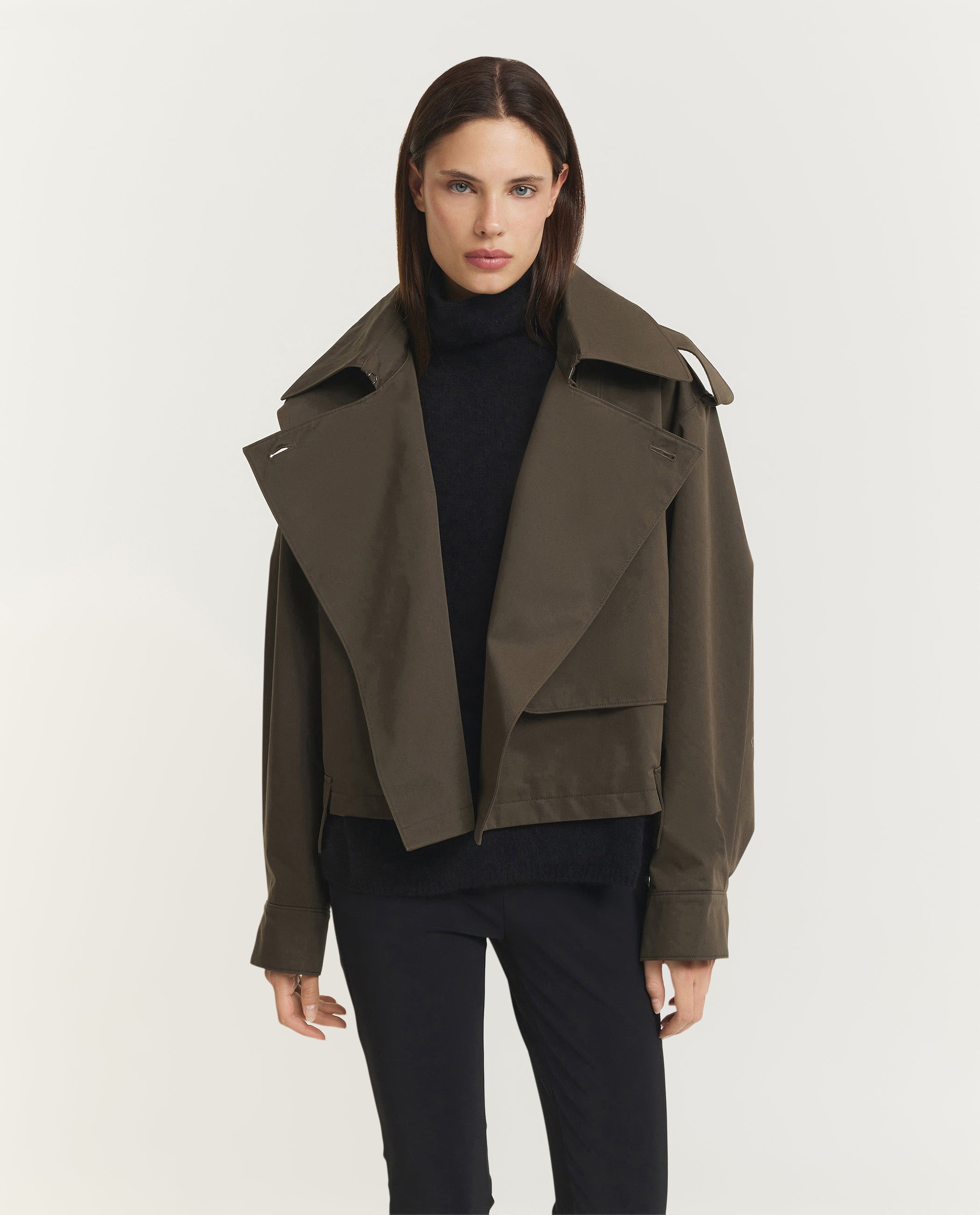 Short Trench Jacket