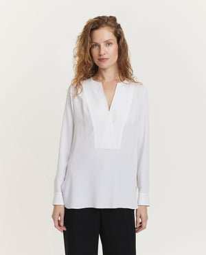 Zijde-mix blouse