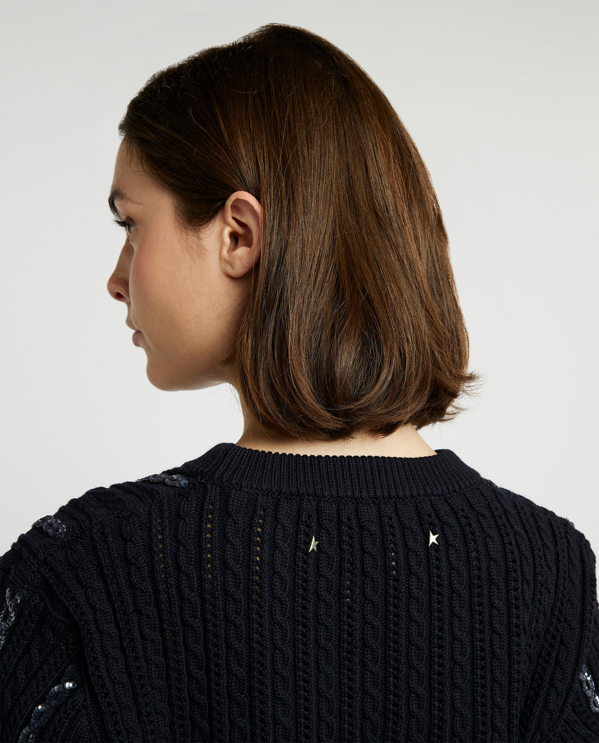 Cropped sweater