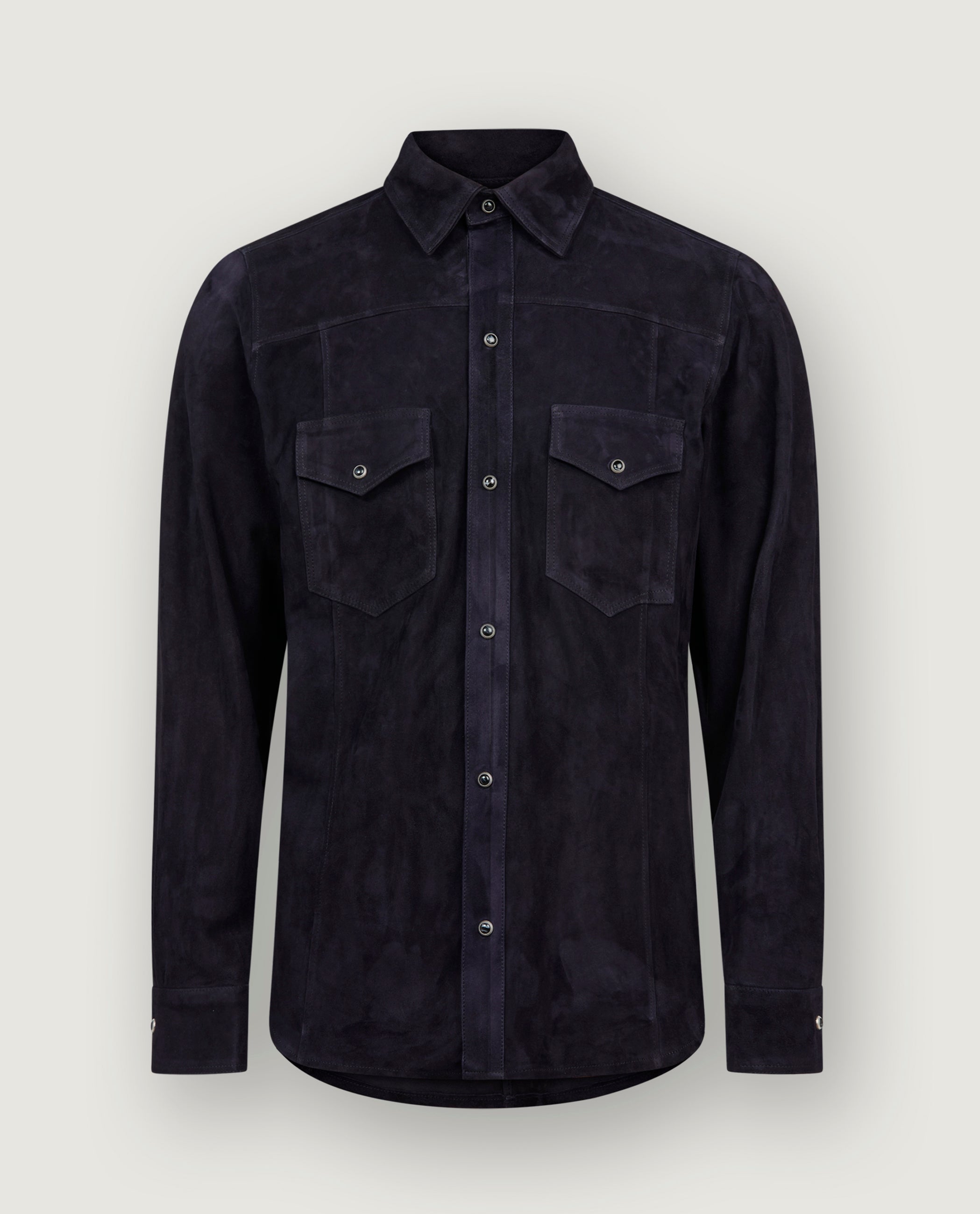 Suede Overshirt