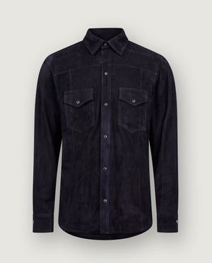 Suede Overshirt