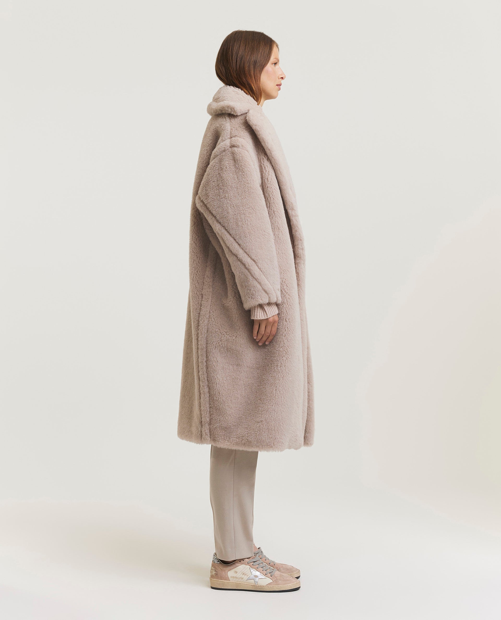 Oversized wool coat 