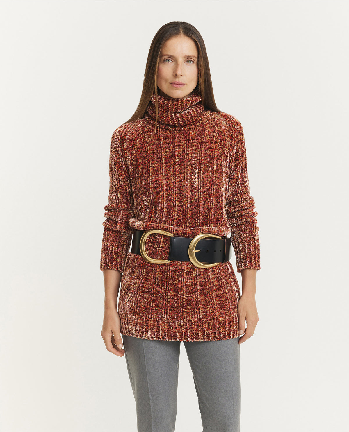 Long Tagik Turtleneck Sweater