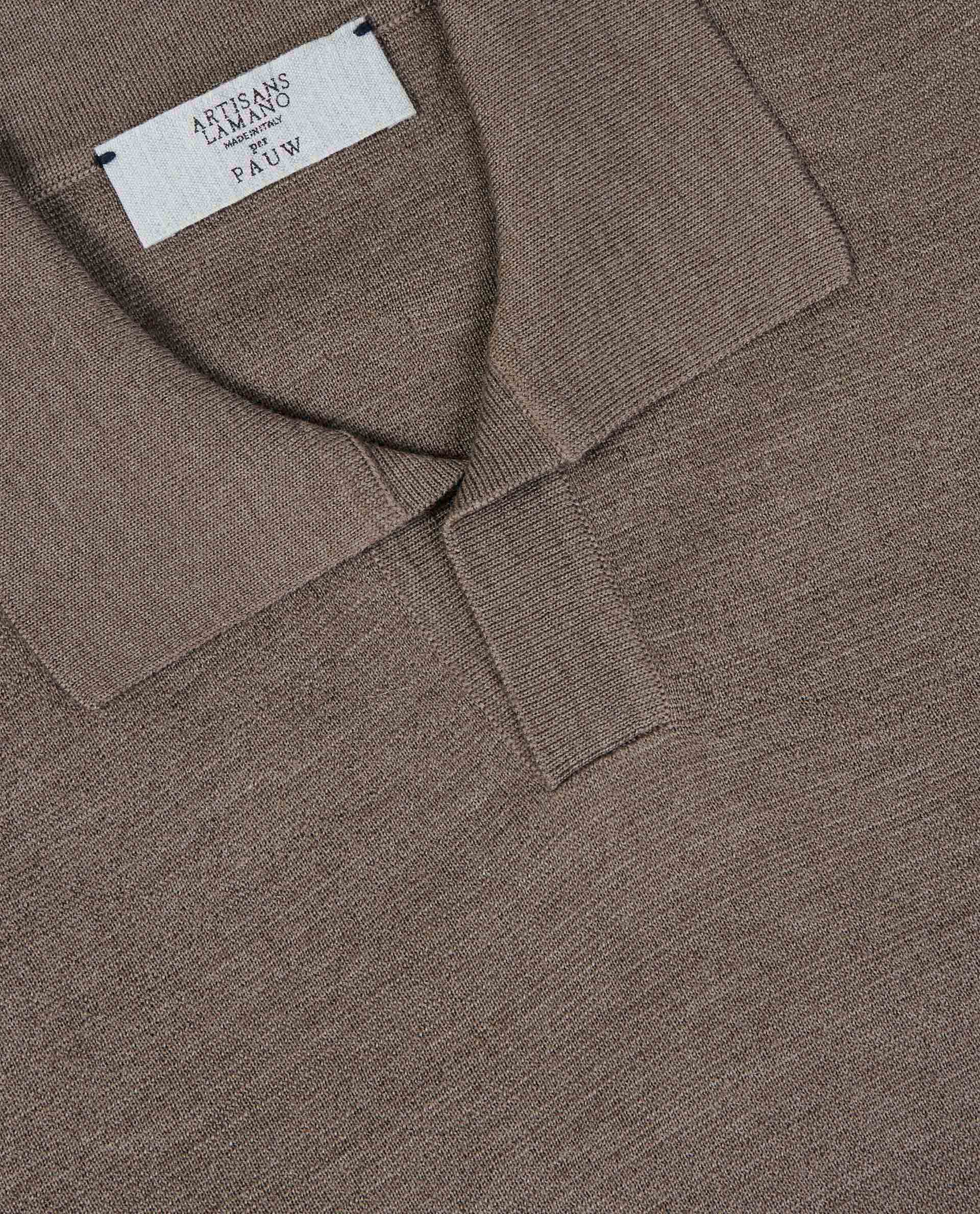 Wool Polo Shirt