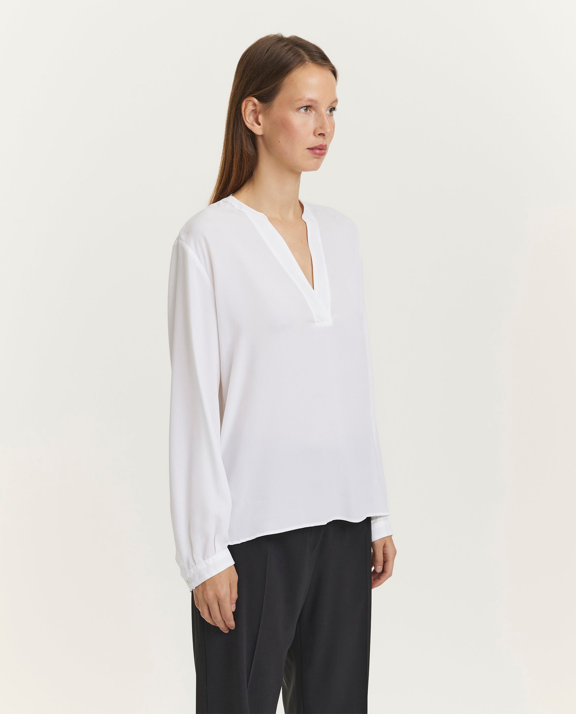 Zijde-mix blouse