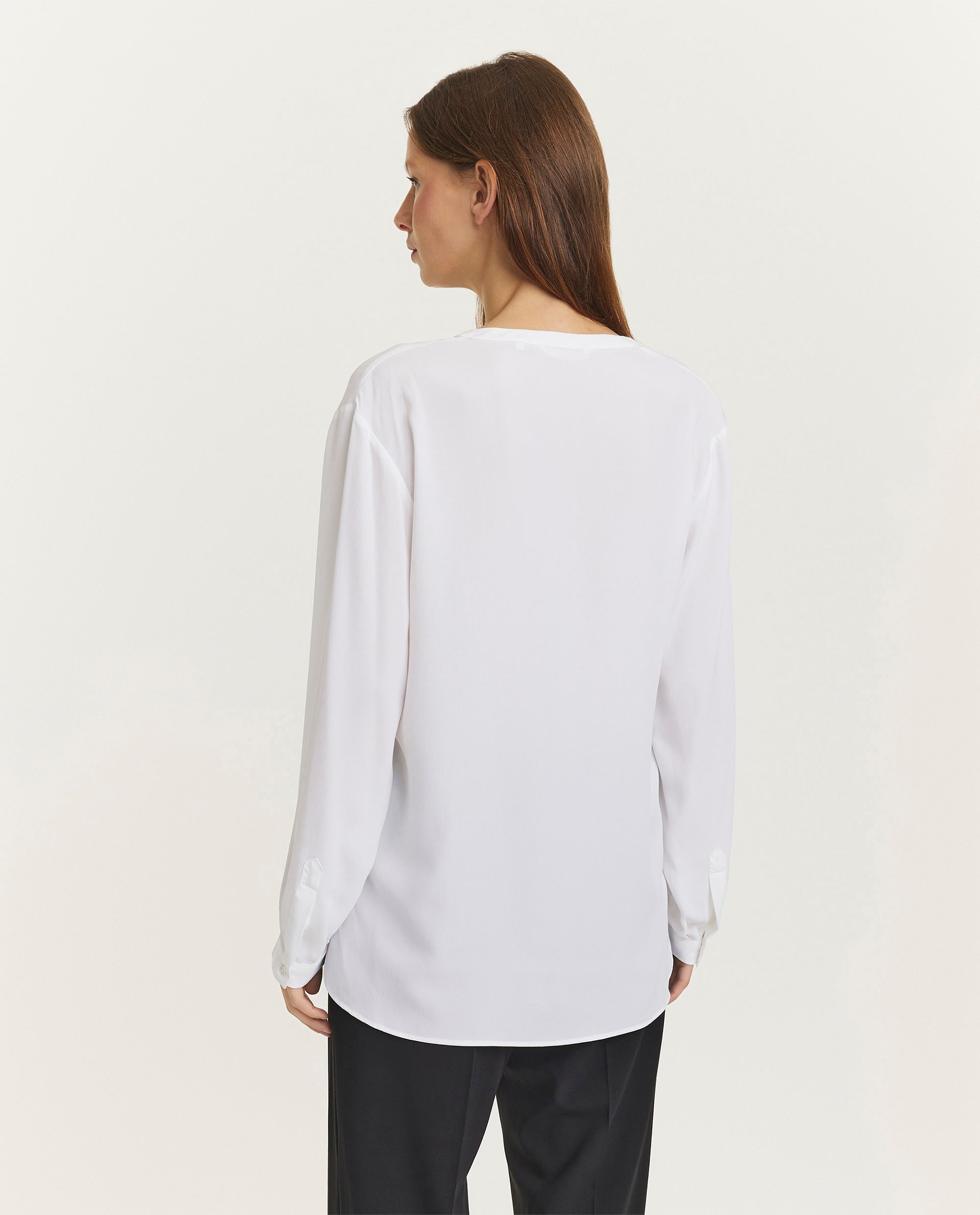 Zijde-mix blouse