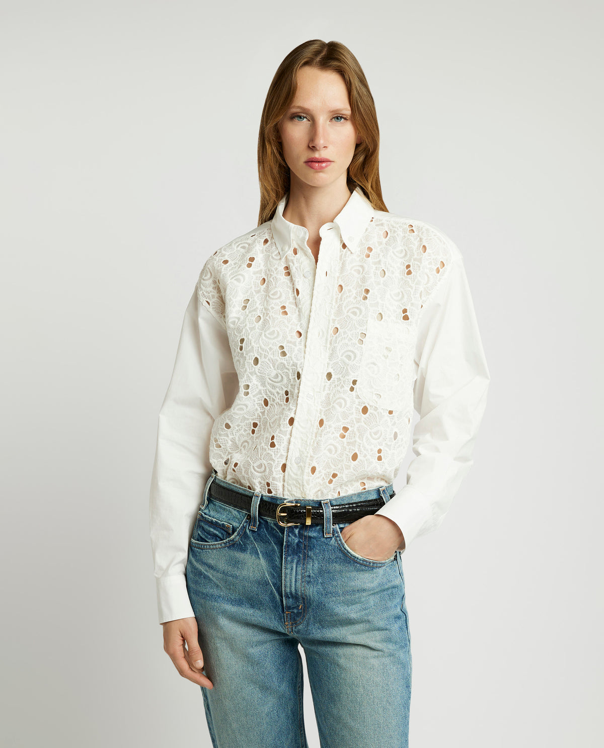 Katoenen blouse