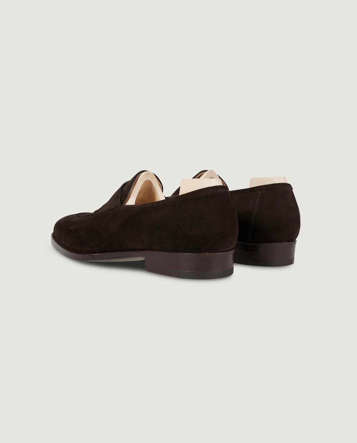 Suede Penny Loafers